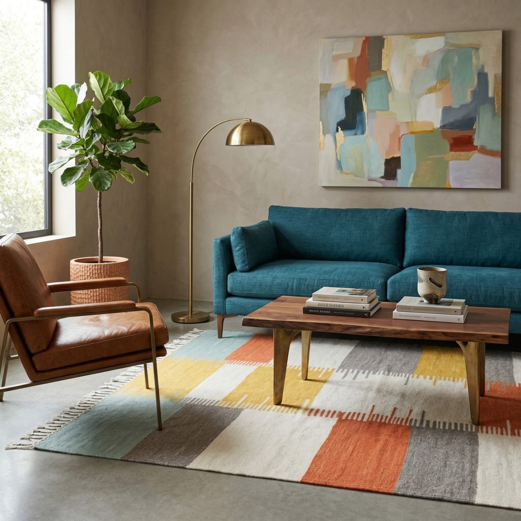 Afous - Flatweave Moroccan rug - Benisouk