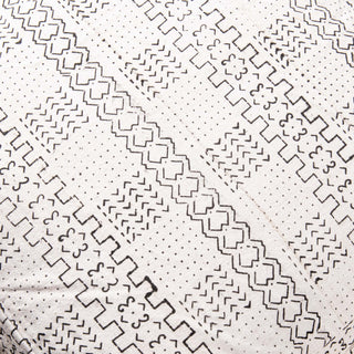 African tribal mudcloth Floor Pillow Cover - Benisouk