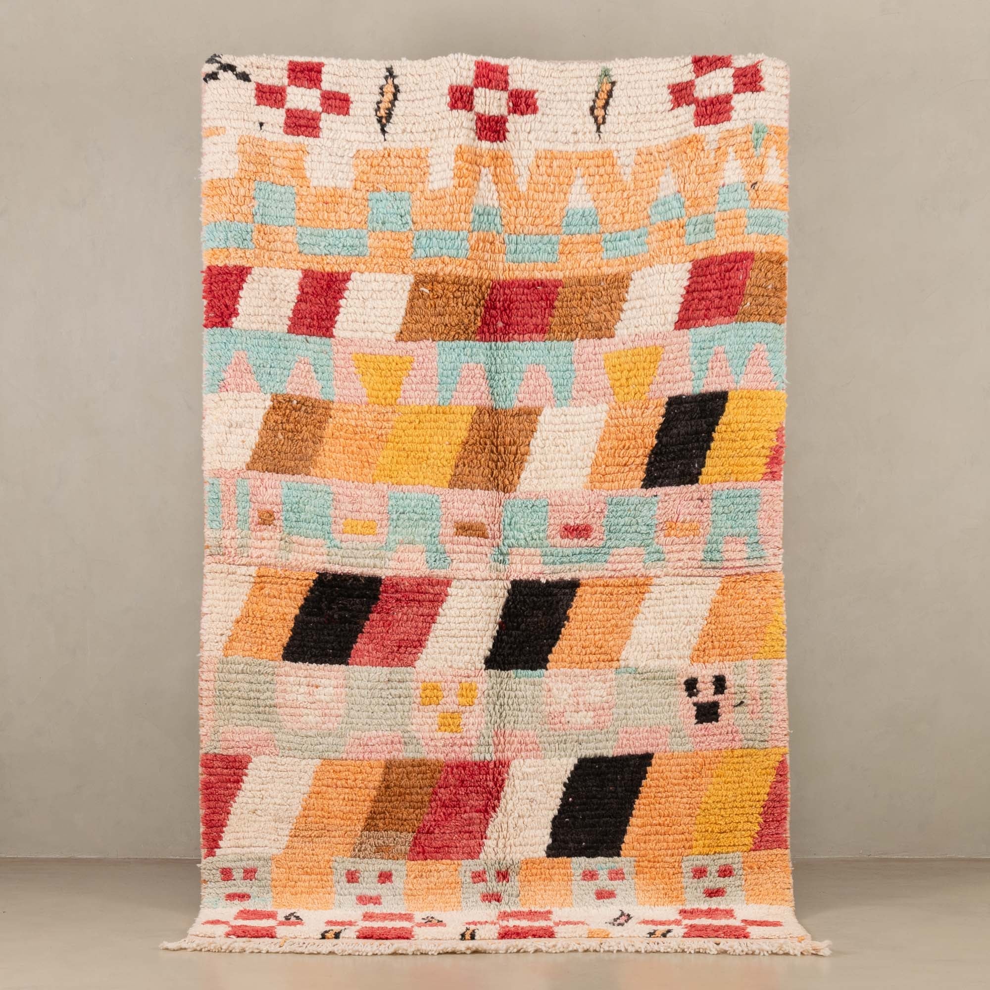 Ahamu - vintage boujad rug - Benisouk