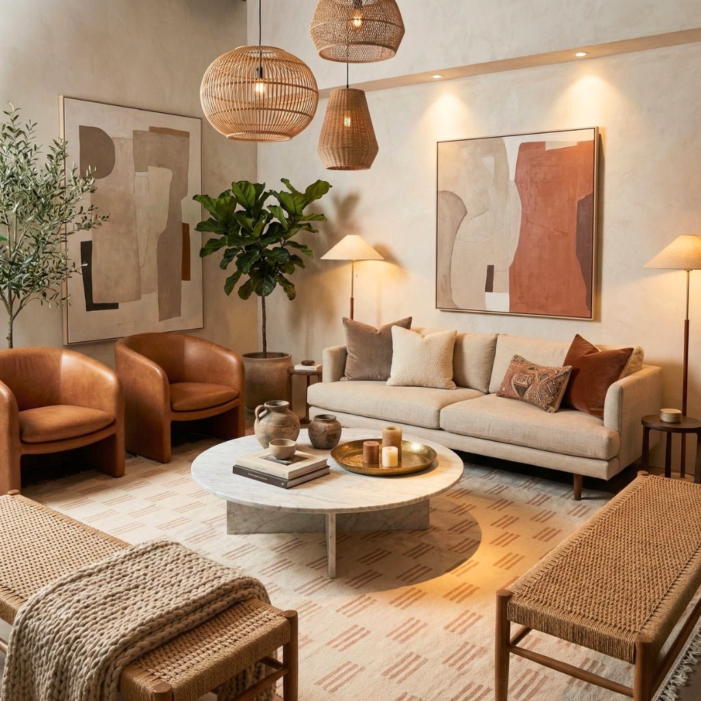 Ahar - Flatweave Moroccan rug - Benisouk