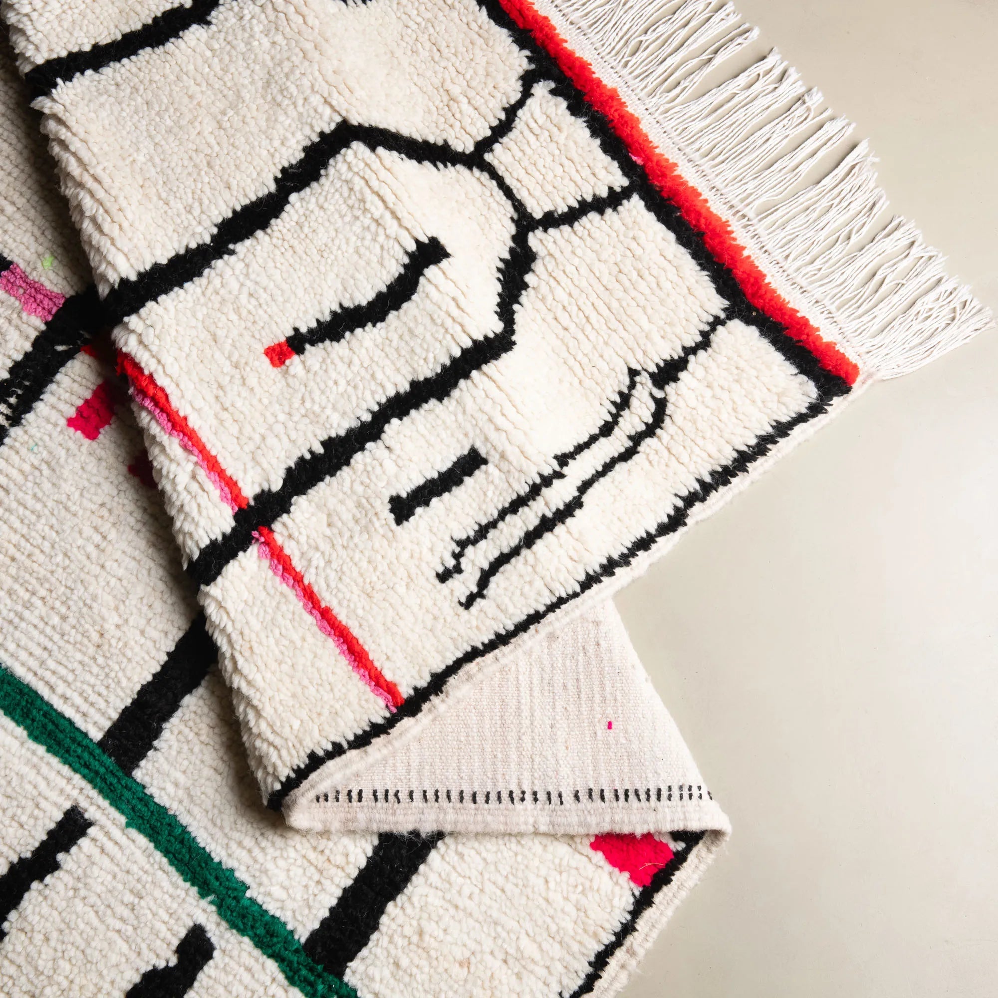 Akaday - Shag Moroccan rug - Benisouk