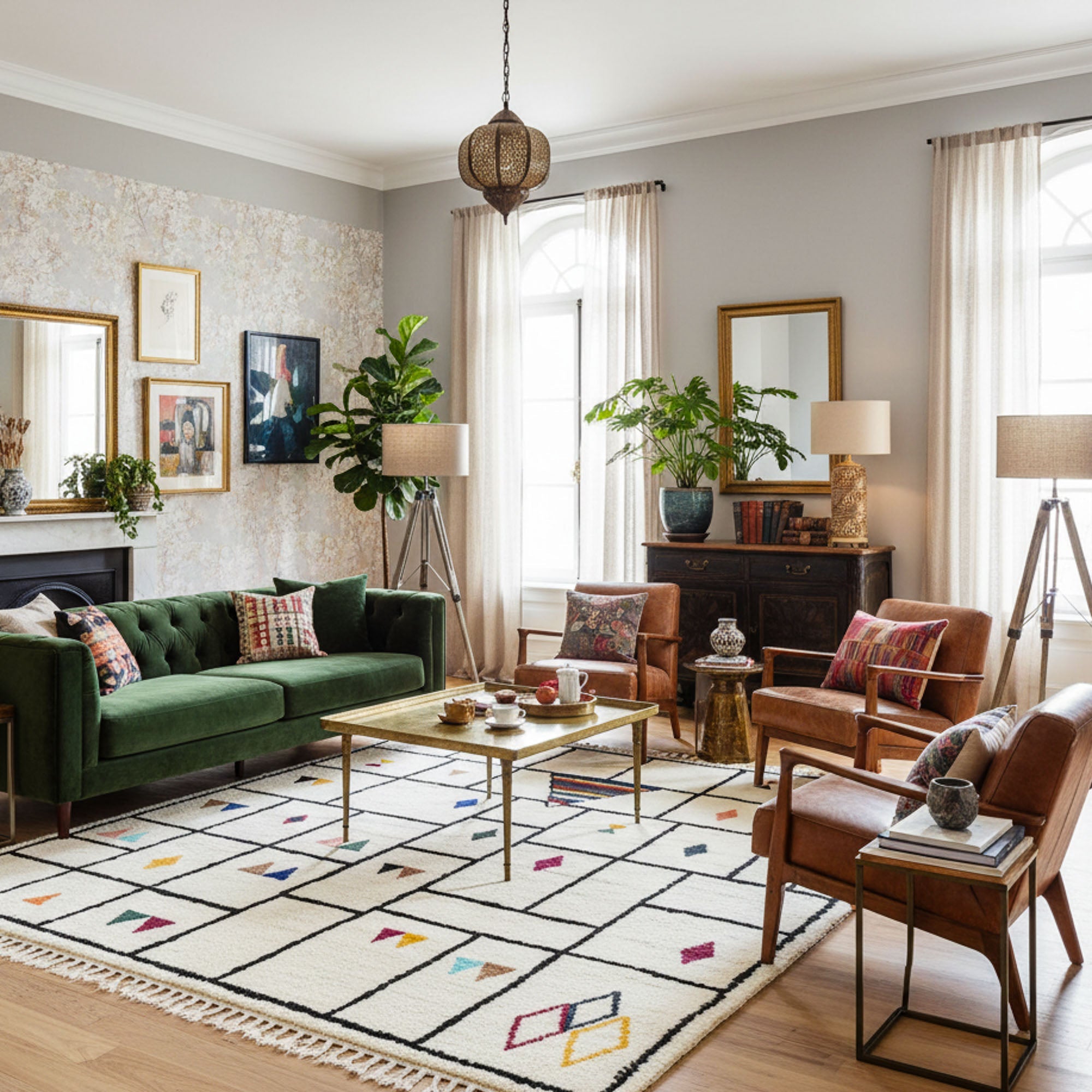 Alghaz - Shag Moroccan rug - Benisouk