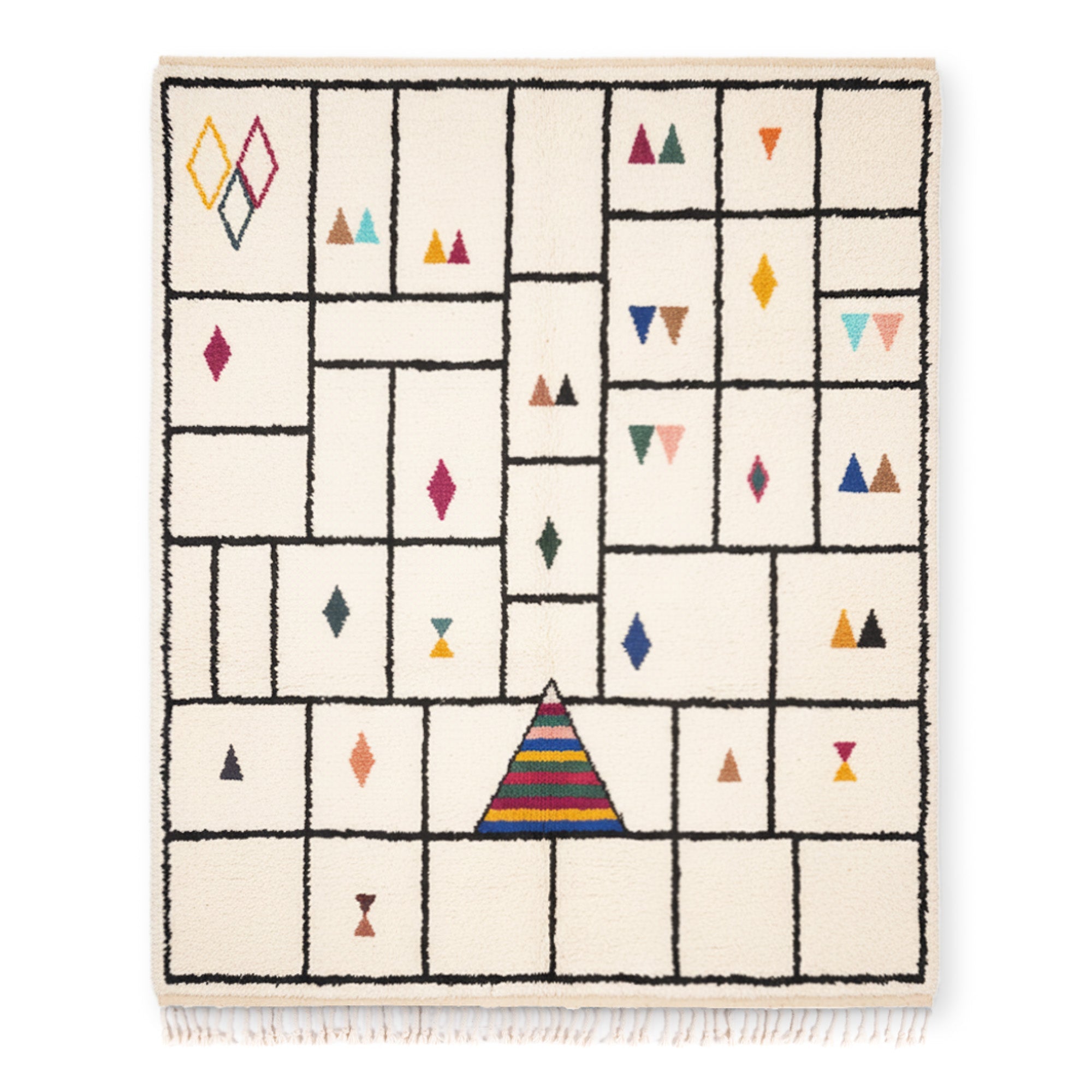 Alghaz - Shag Moroccan rug - Benisouk