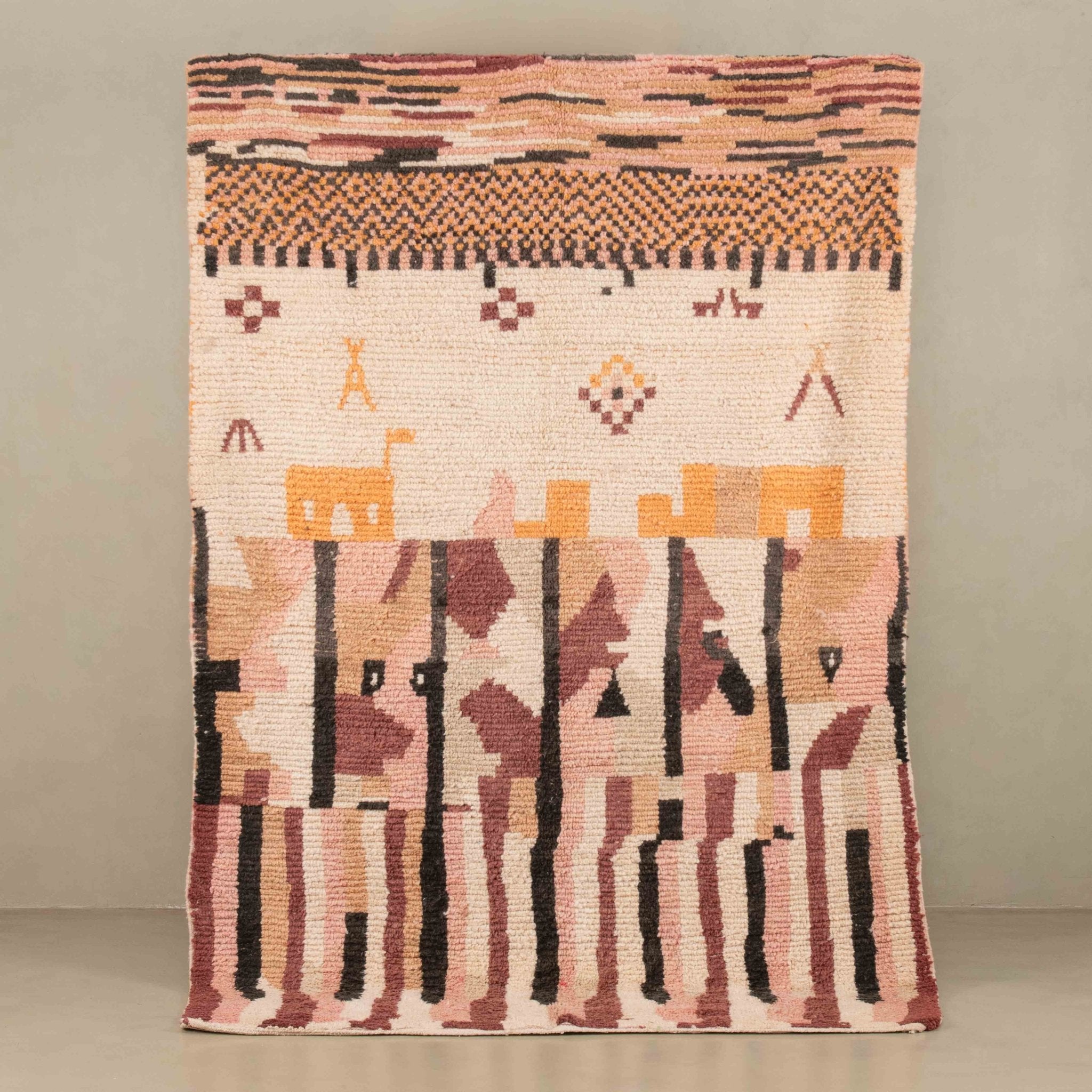 Alia - vintage boujad rug - Benisouk