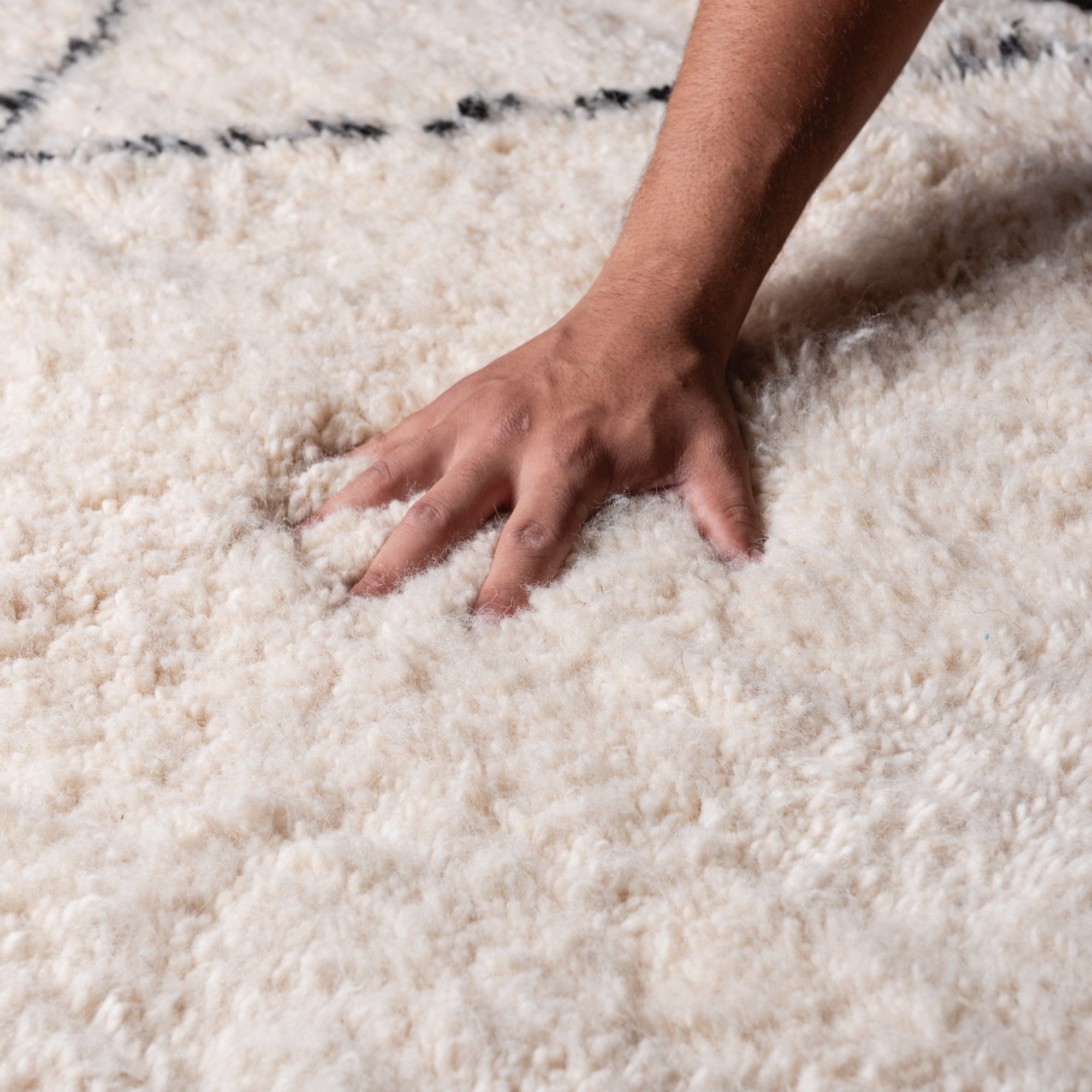 Almas - Beni ourain rug - Benisouk