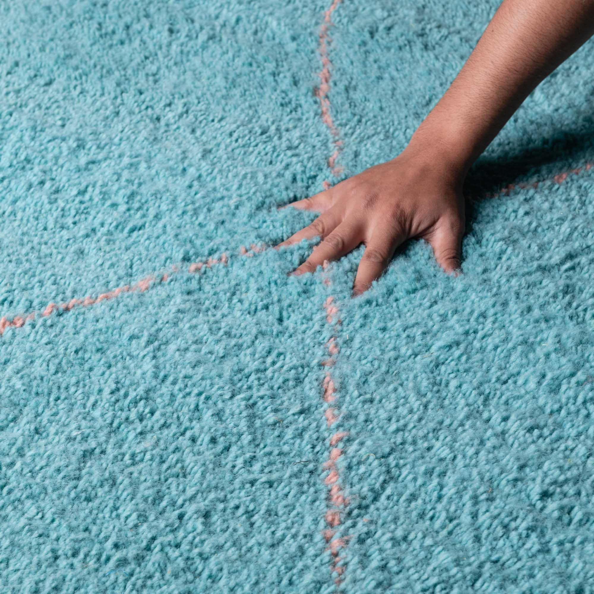 Almas Patina - Shag Moroccan rug - Benisouk