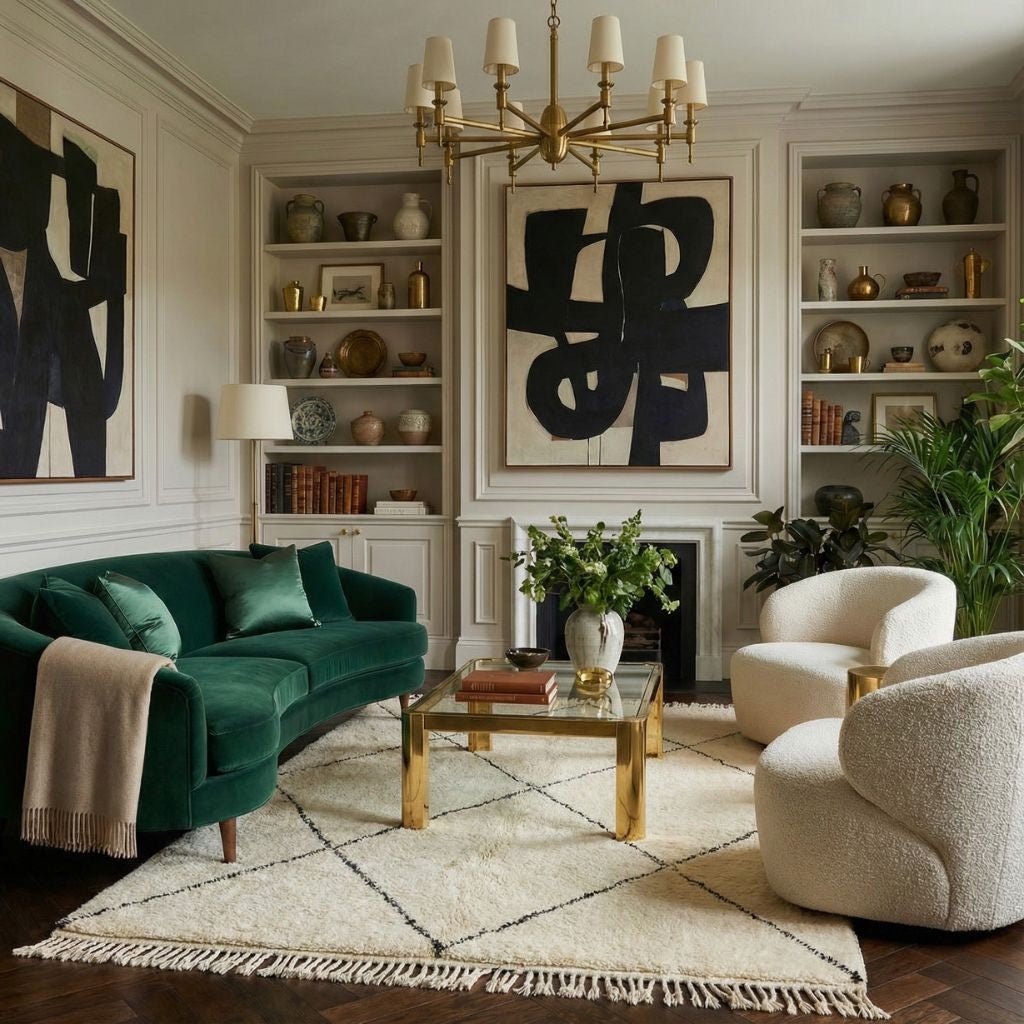 Almas - Shag Moroccan rug - Benisouk