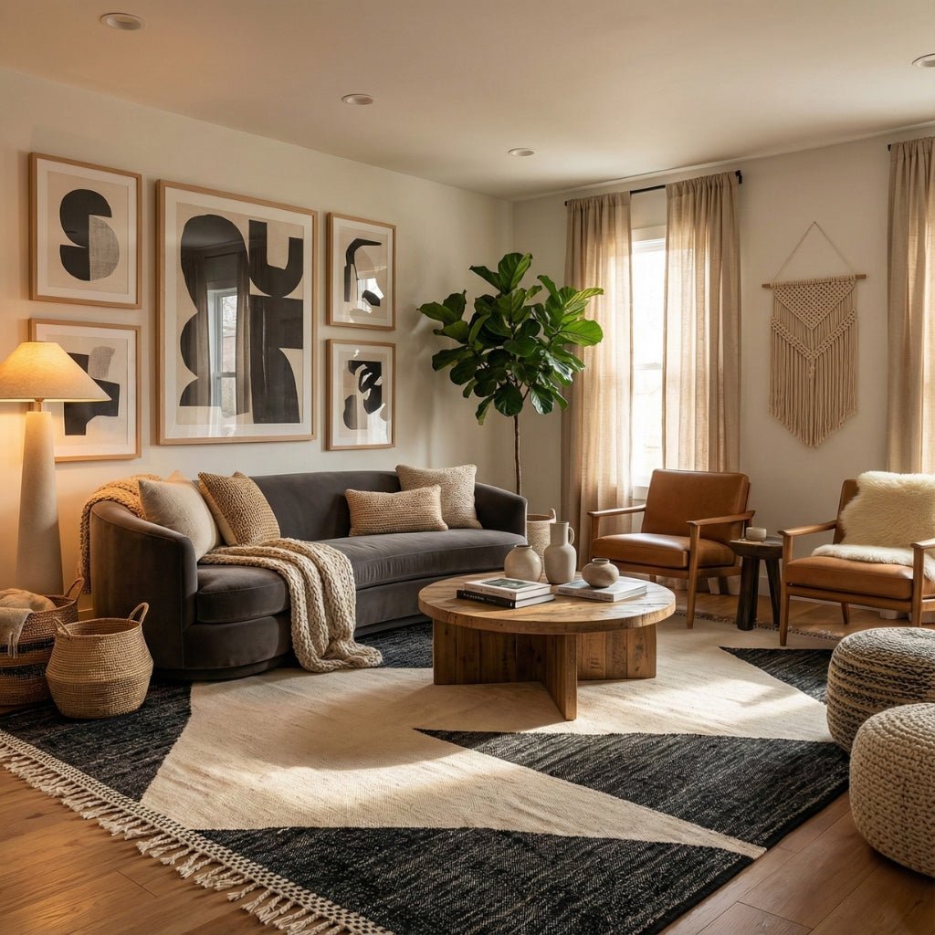 ALYA - Flatweave Moroccan rug - Benisouk