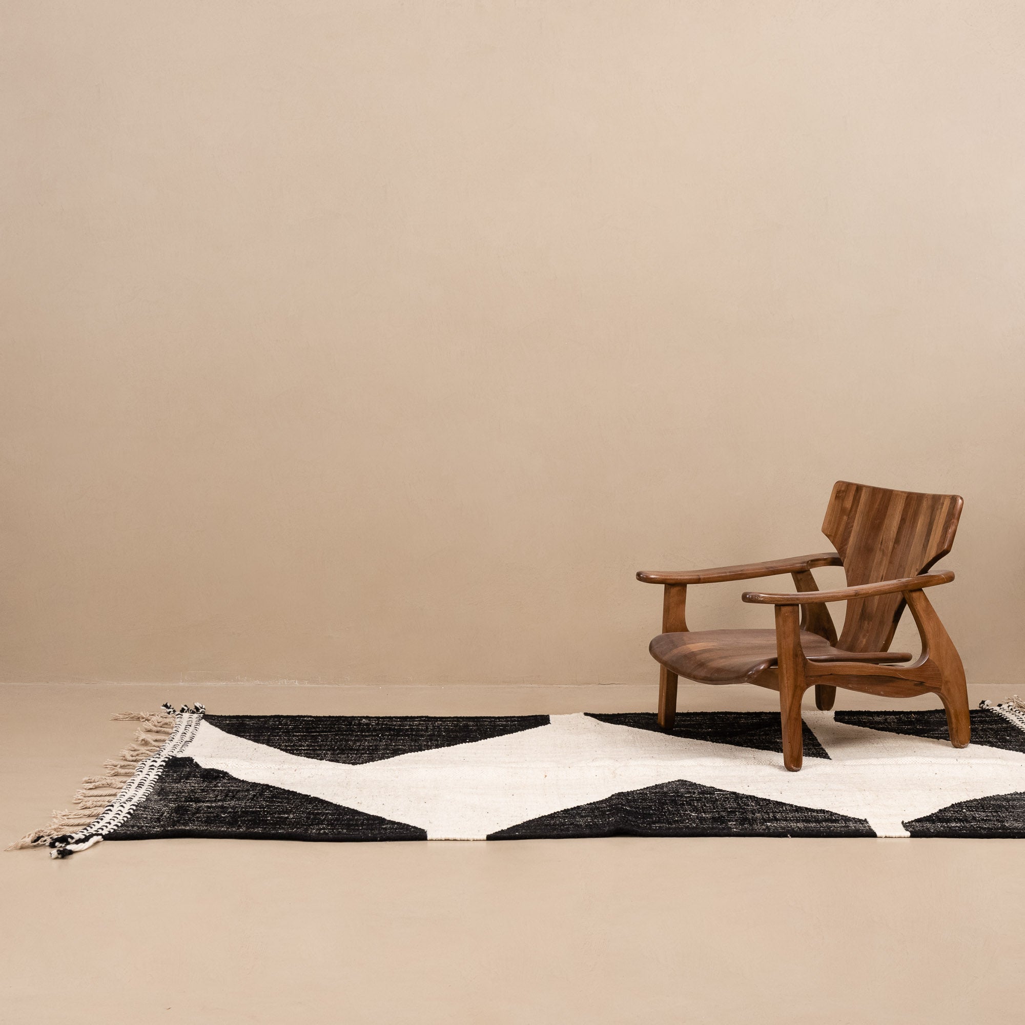 Alya - Flatweave Moroccan rug - Benisouk