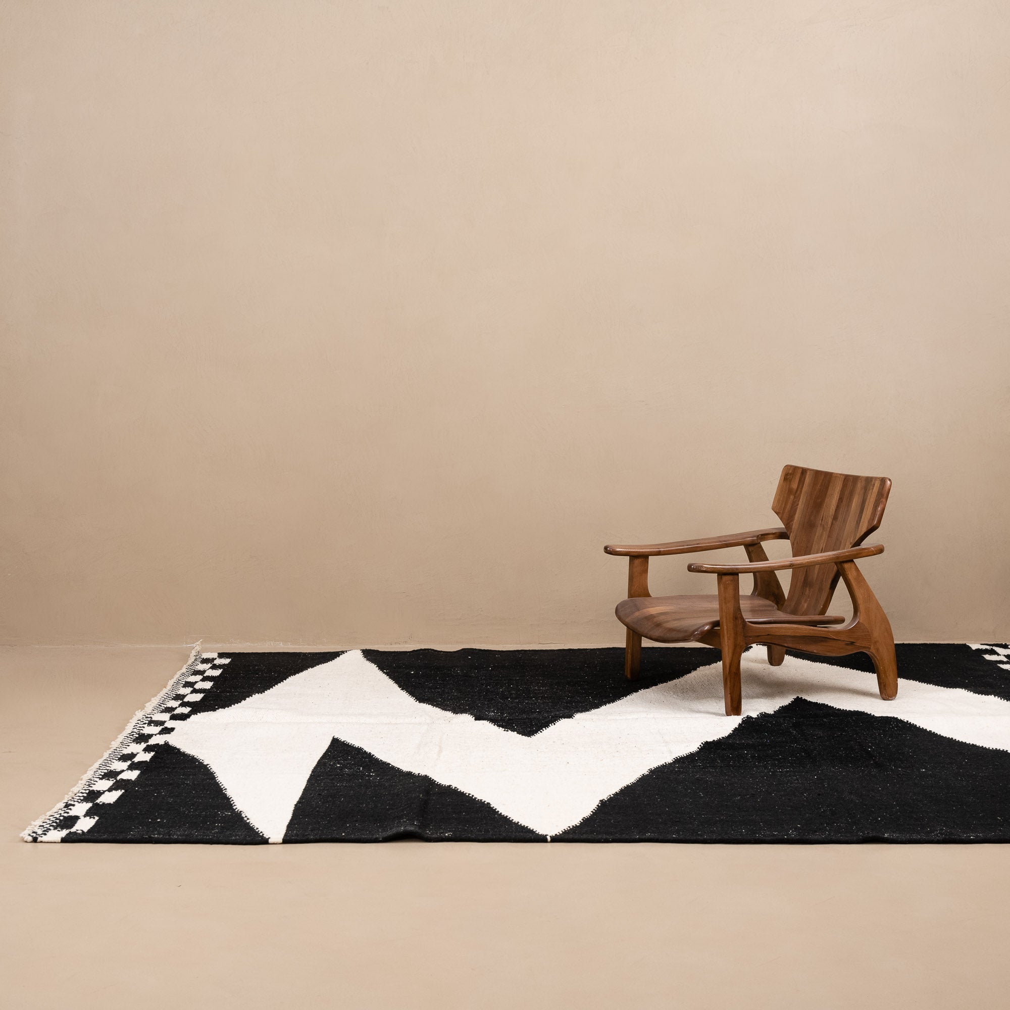 Alya - Flatweave Moroccan rug - Benisouk