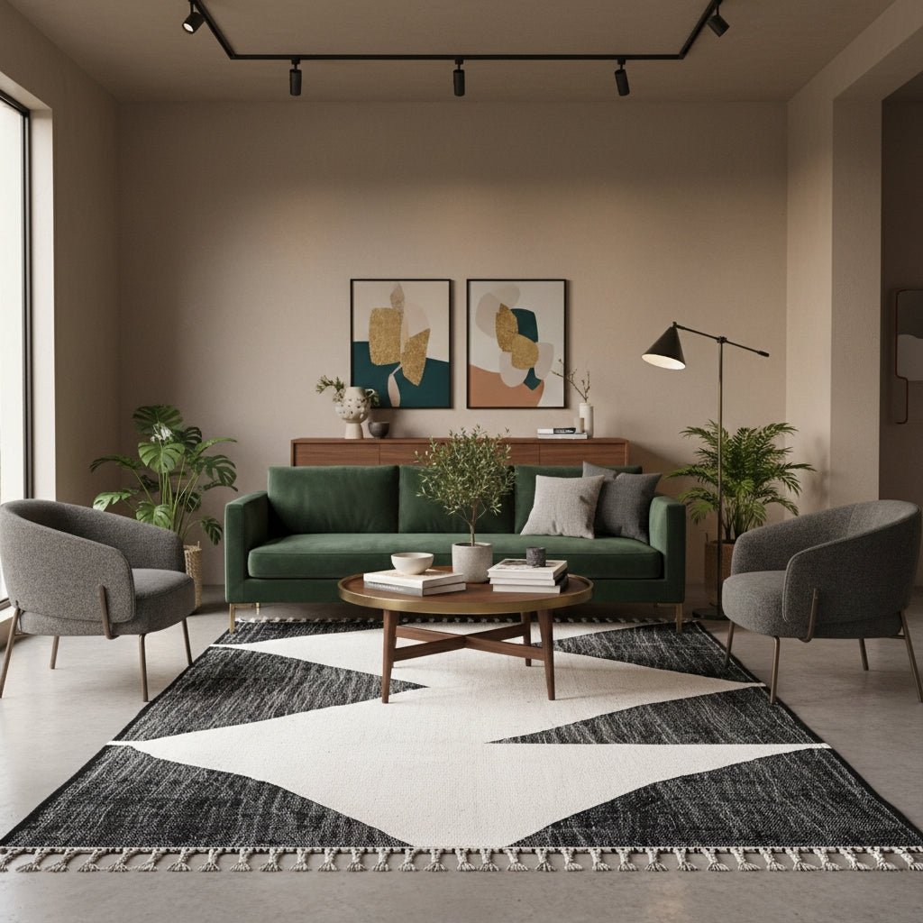 ALYA - Flatweave Moroccan rug - Benisouk