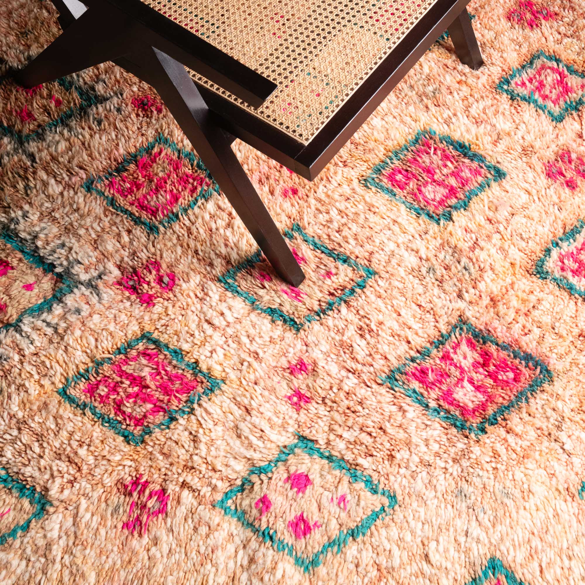 Amale - vintage boujad rug - Benisouk