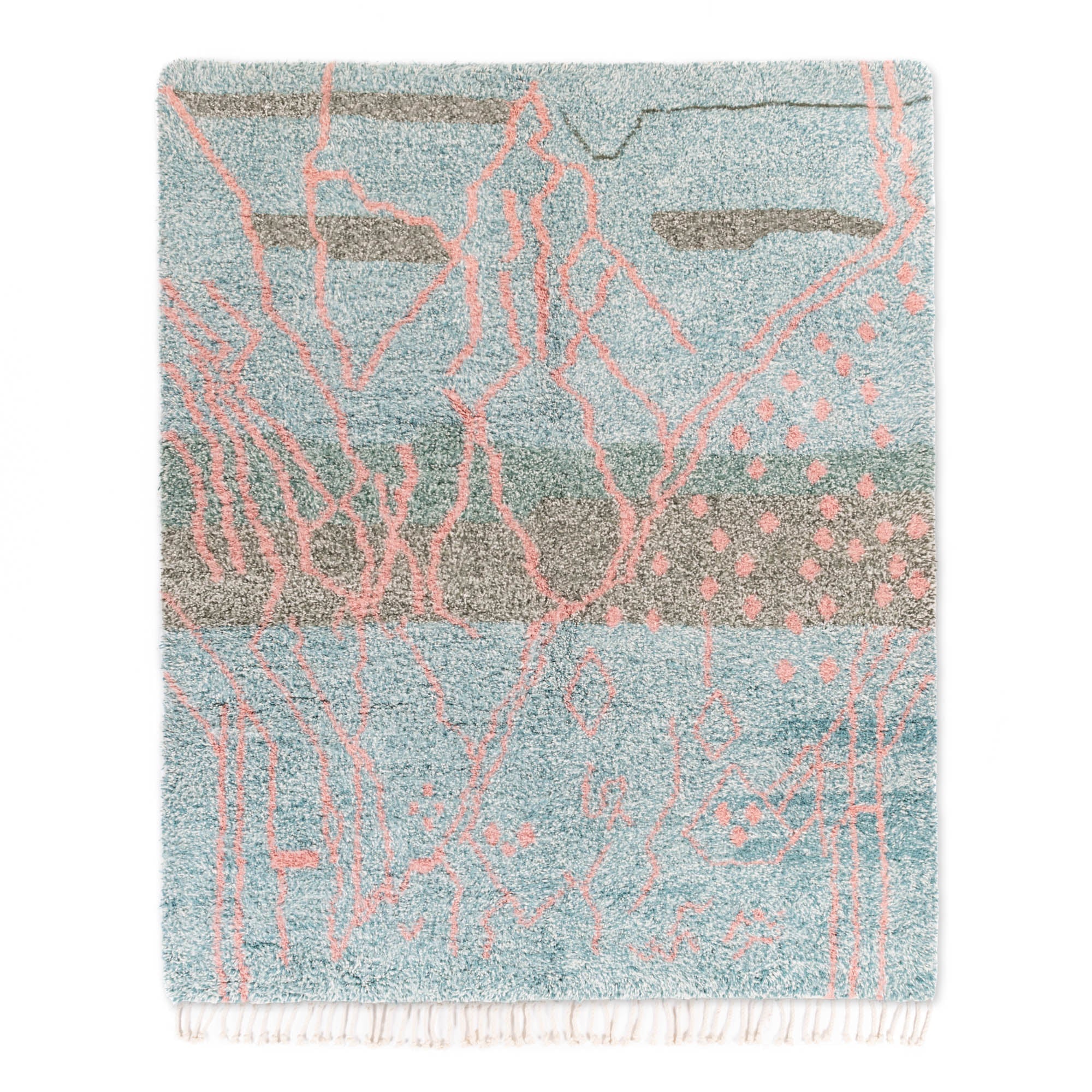 Amane - Shag Moroccan rug - Benisouk