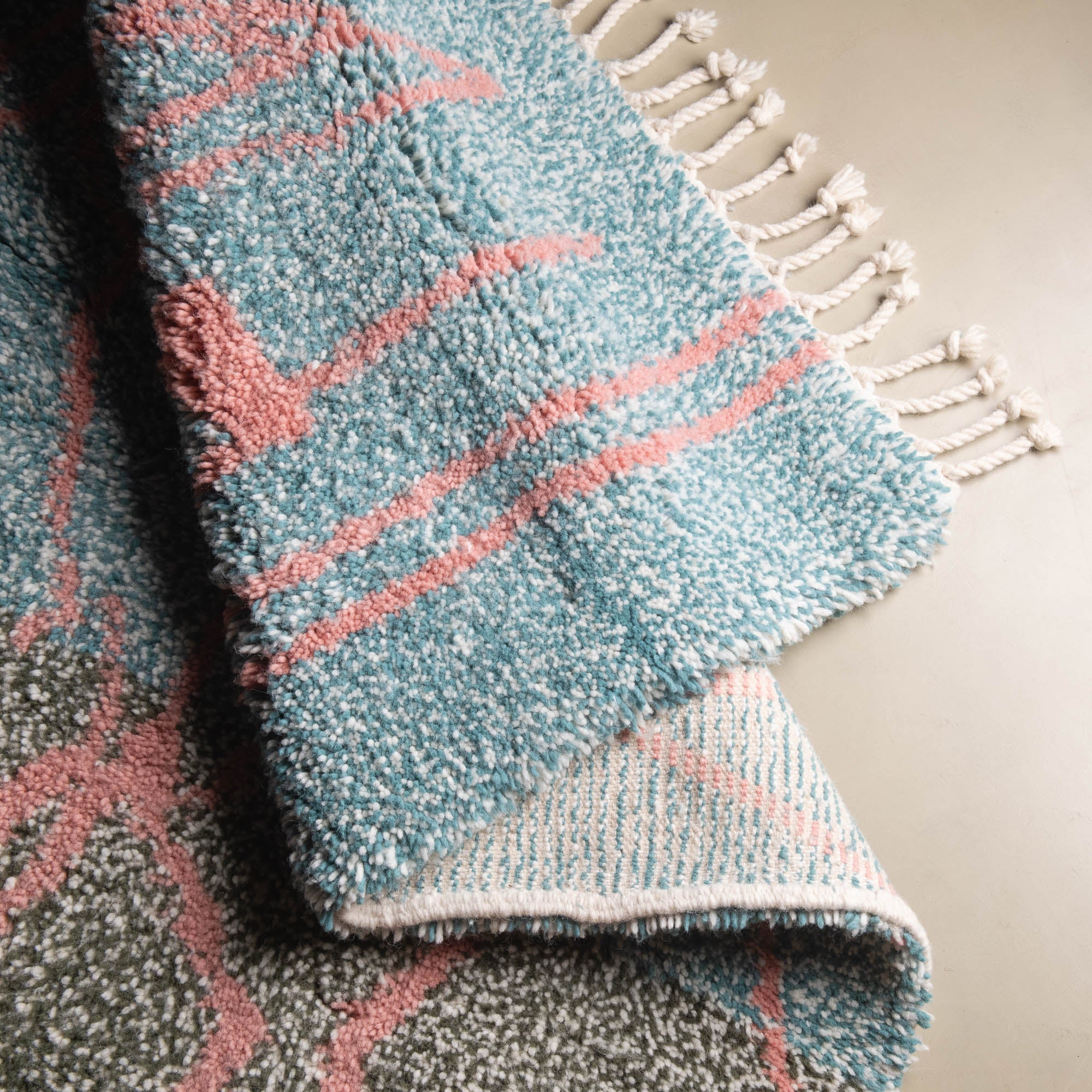 Amane - Shag Moroccan rug - Benisouk