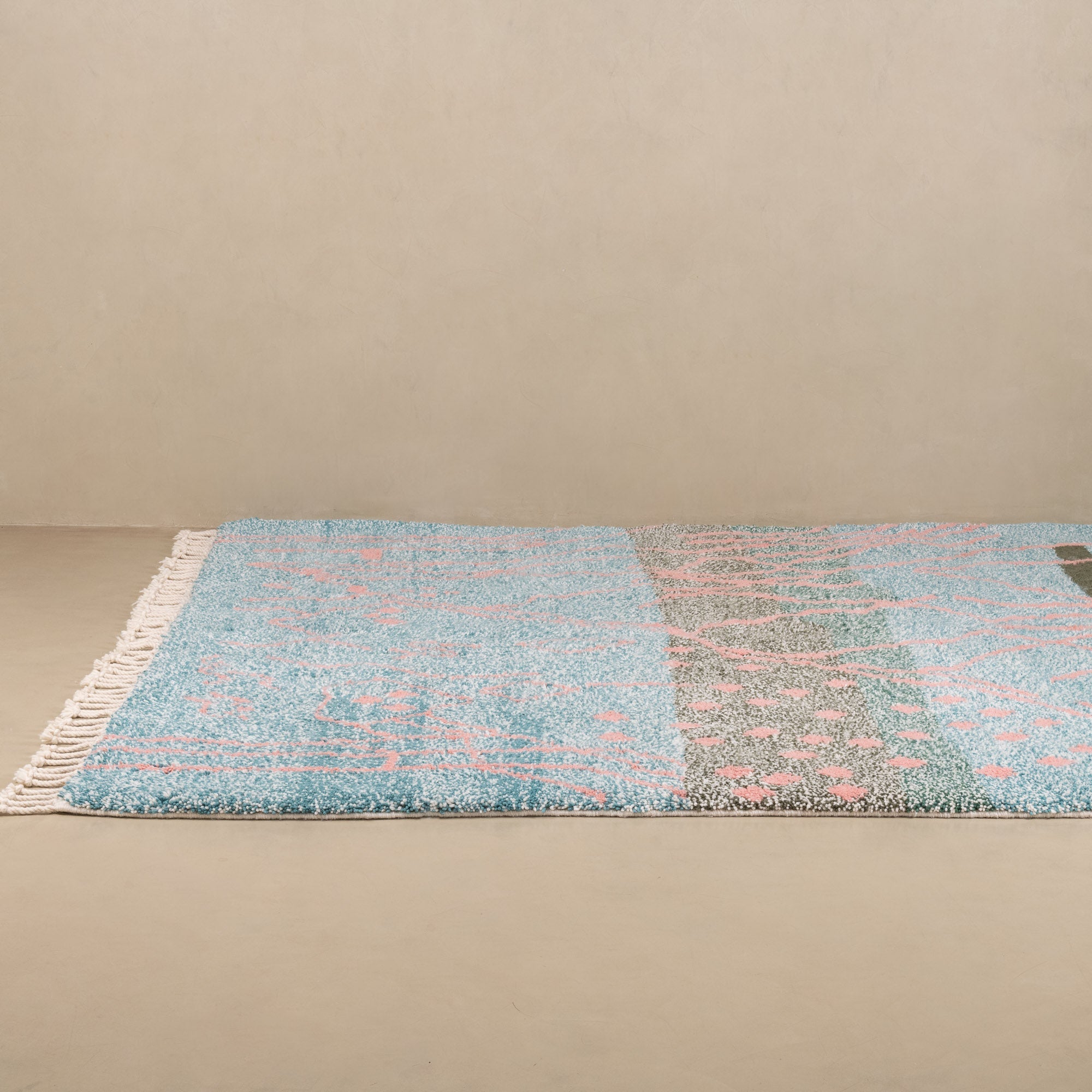 Amane - Shag Moroccan rug - Benisouk