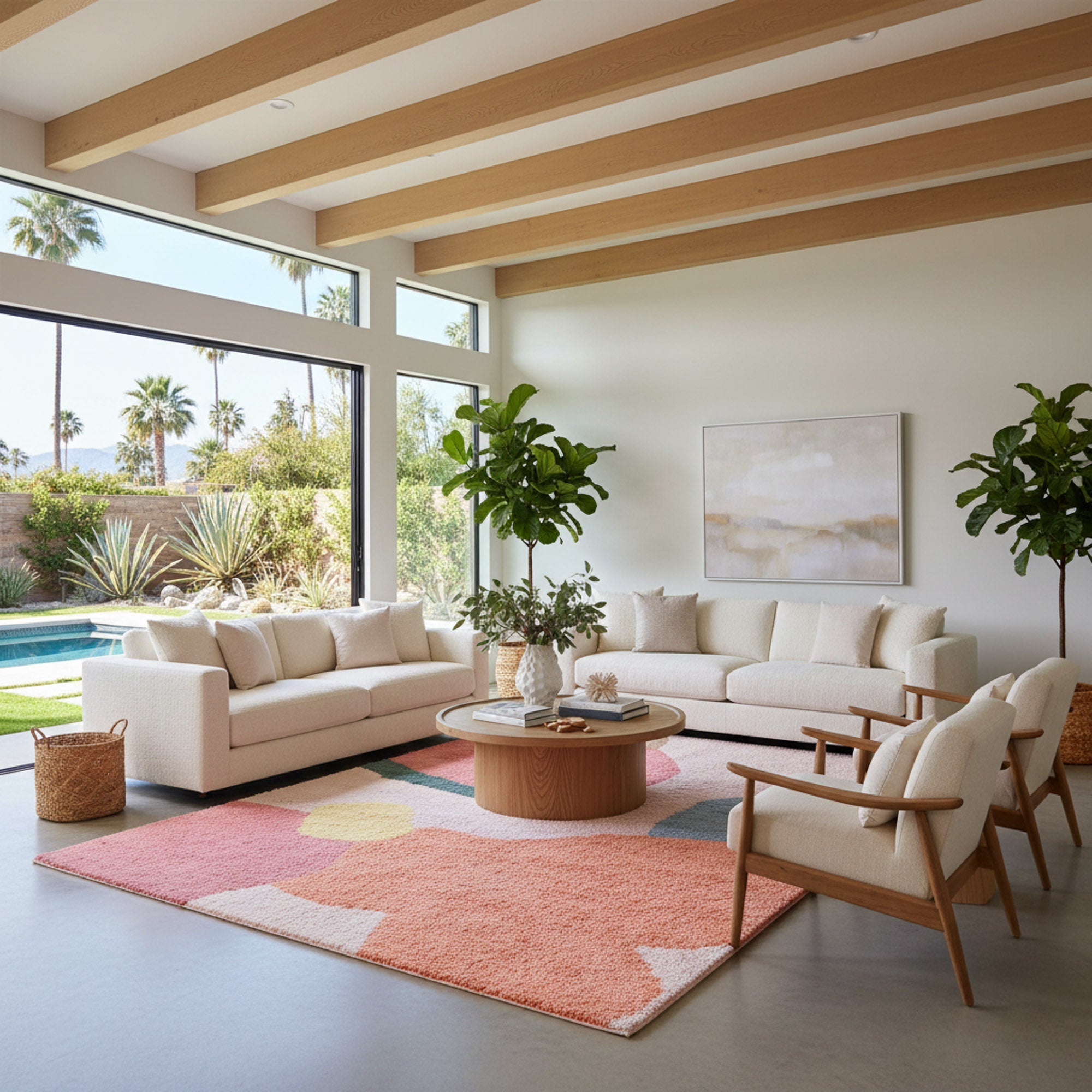 Amani - Shag Moroccan rug - Benisouk