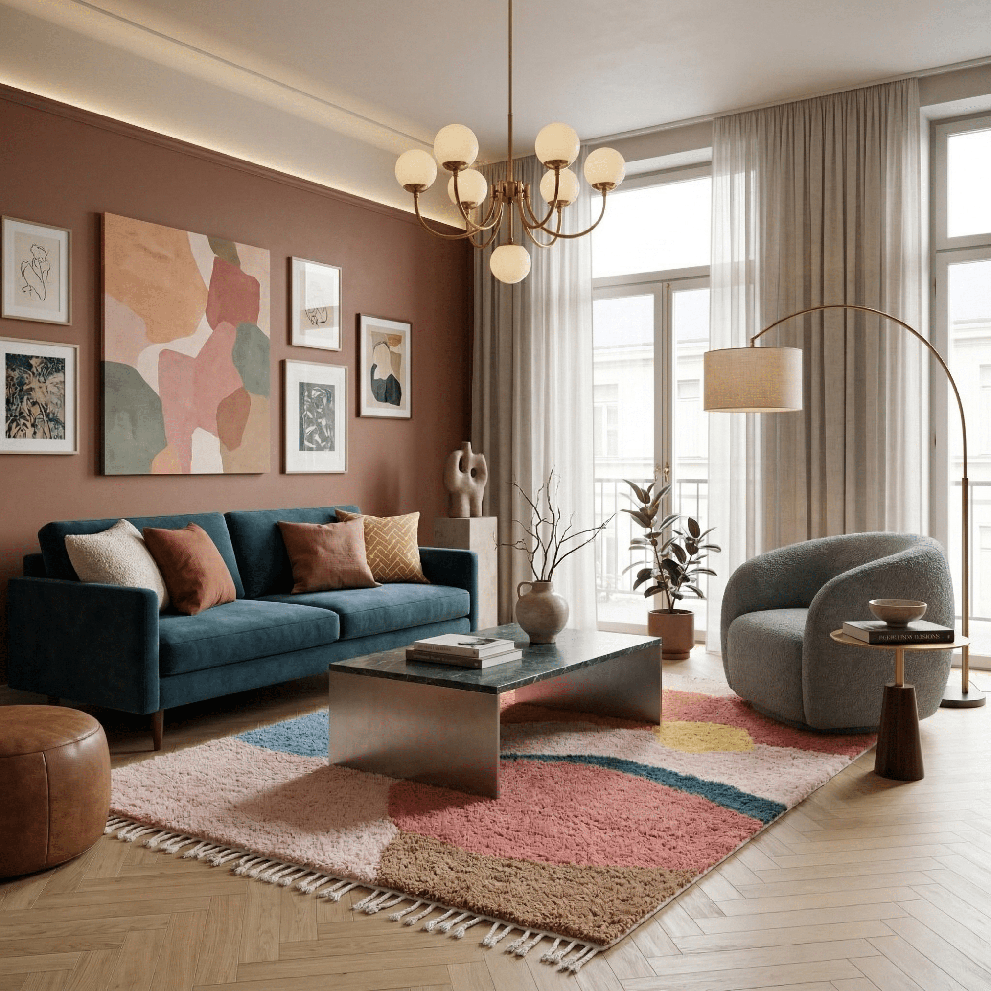 Amani - Shag Moroccan rug - Benisouk