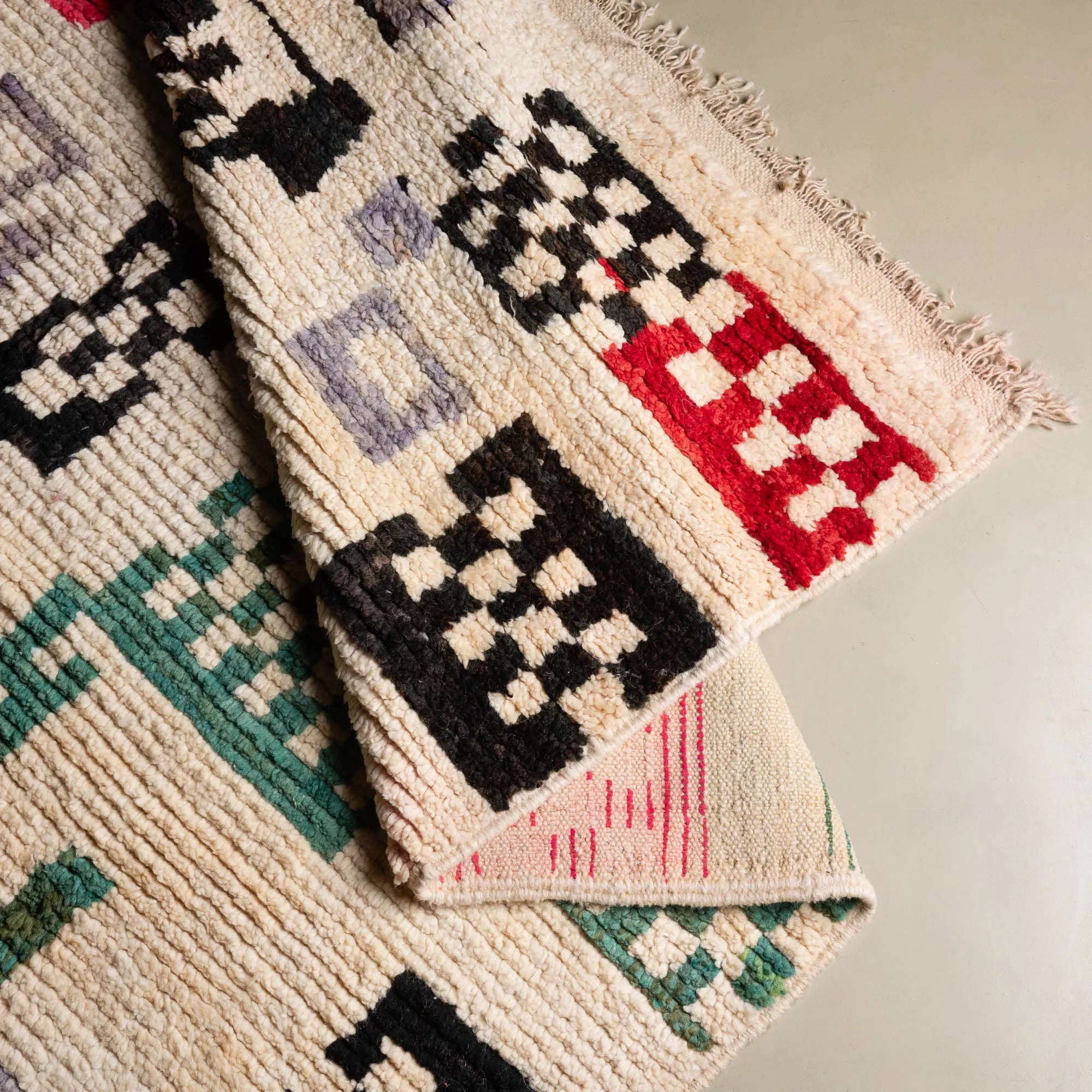 Amaria - vintage boujad rug - Benisouk