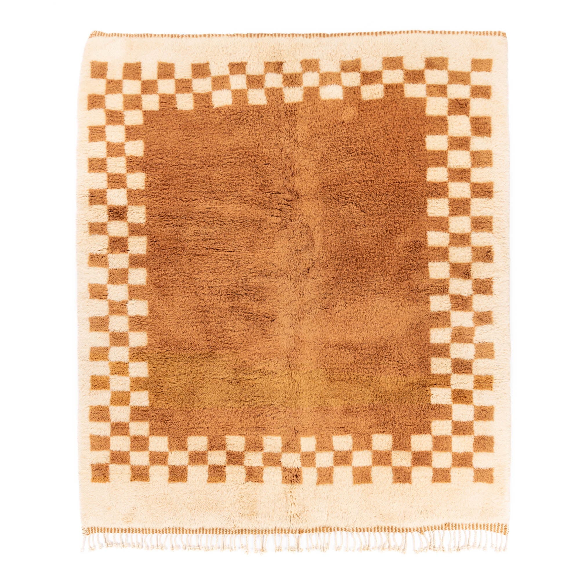 Amberline - Luxury Shag Moroccan Rug - Benisouk