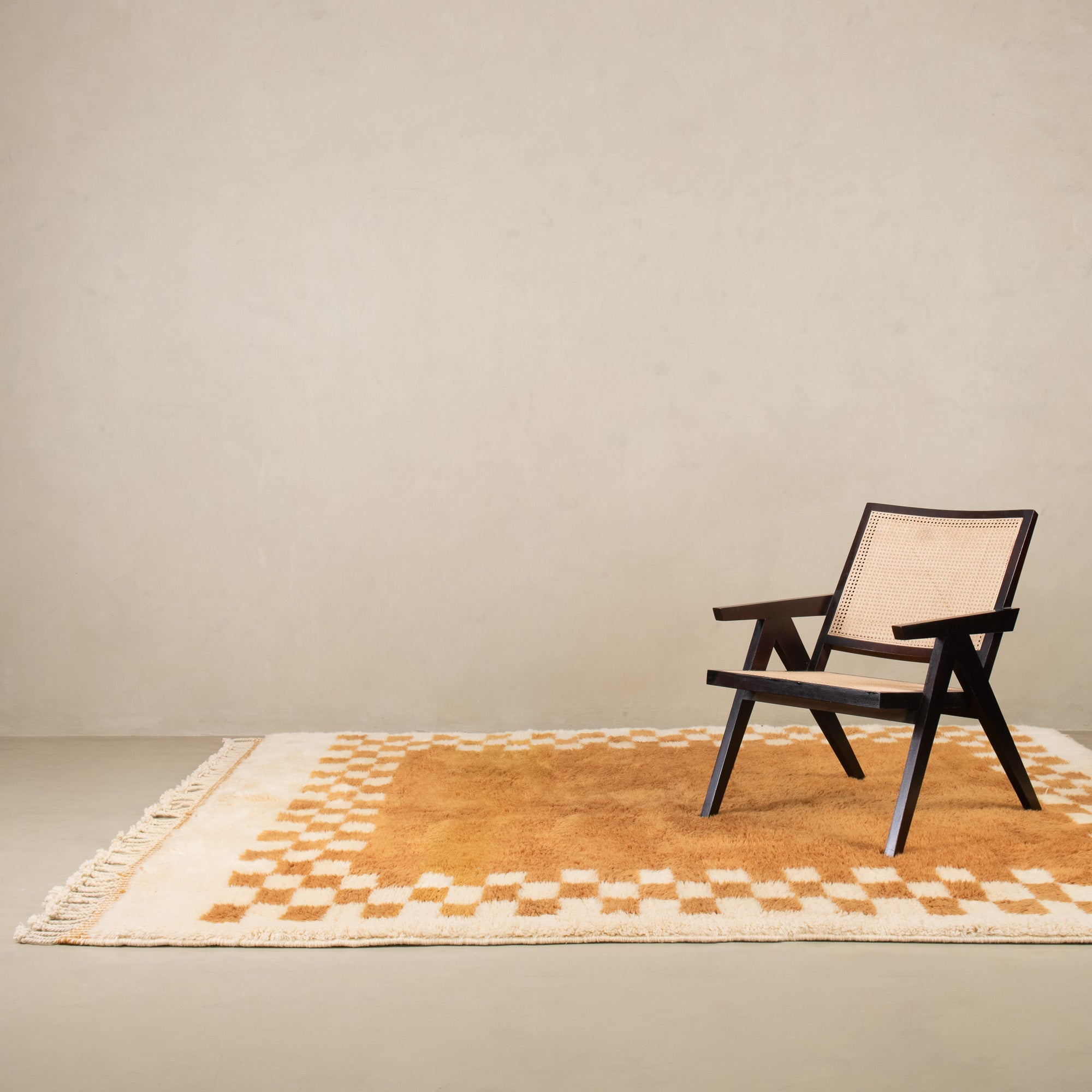 Amberline - Luxury Shag Moroccan Rug - Benisouk