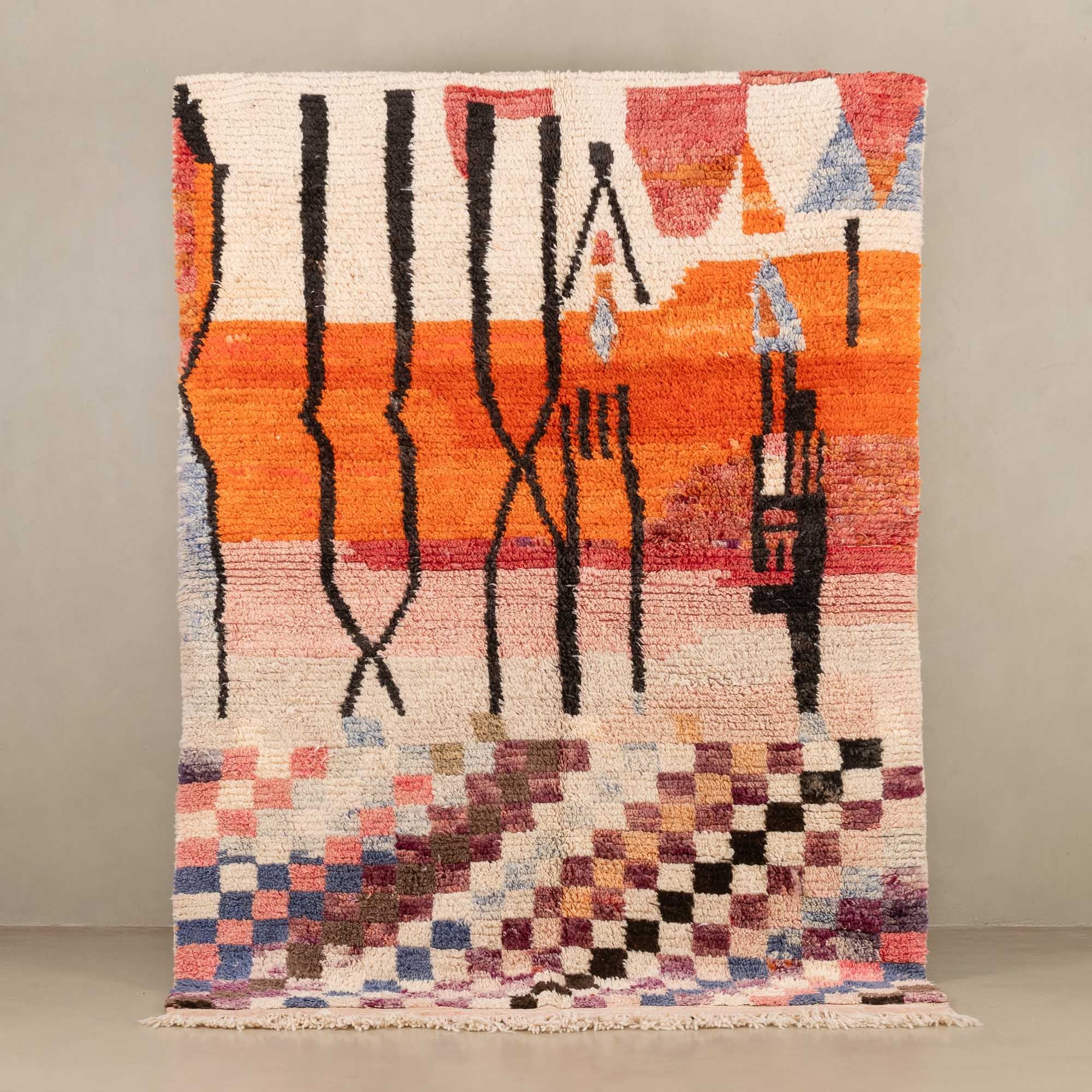 Amdegh - vintage boujad rug - Benisouk