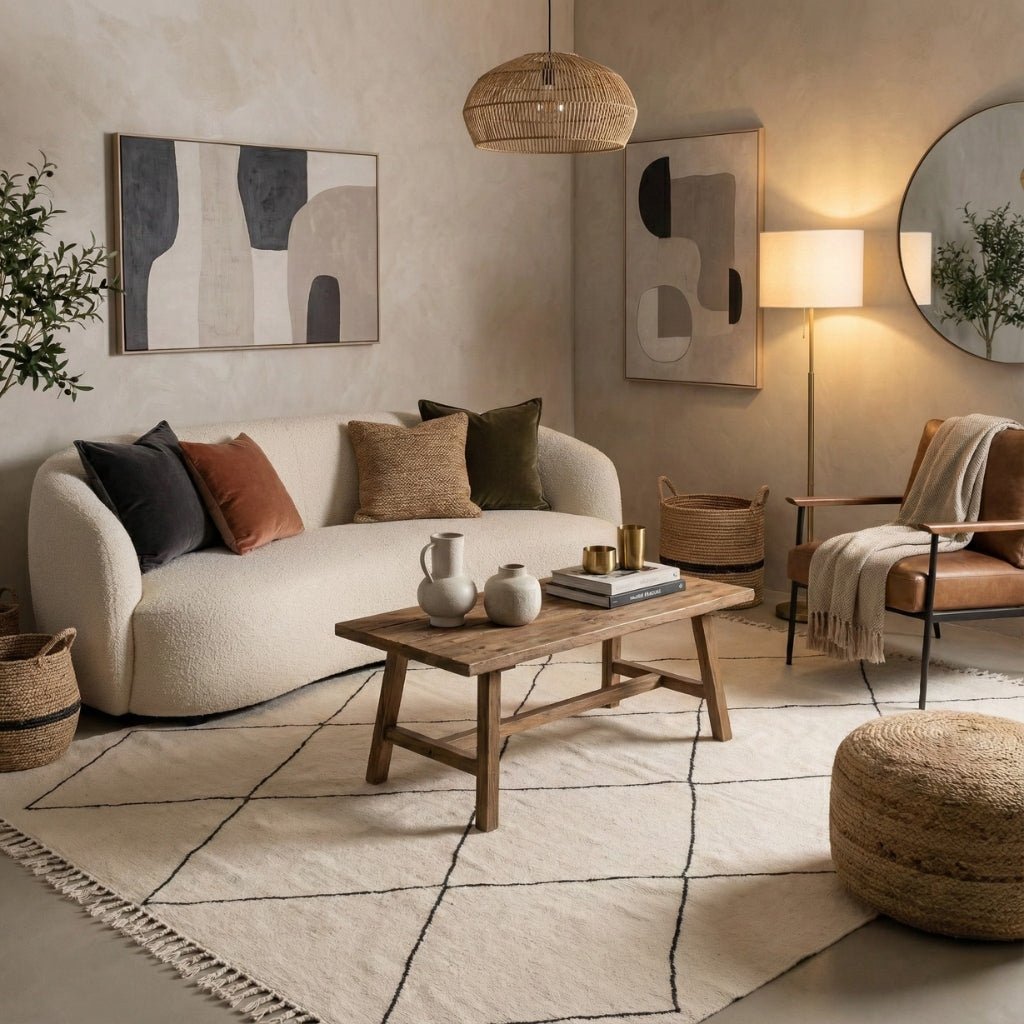 Amenzu - Flatweave Moroccan rug - Benisouk