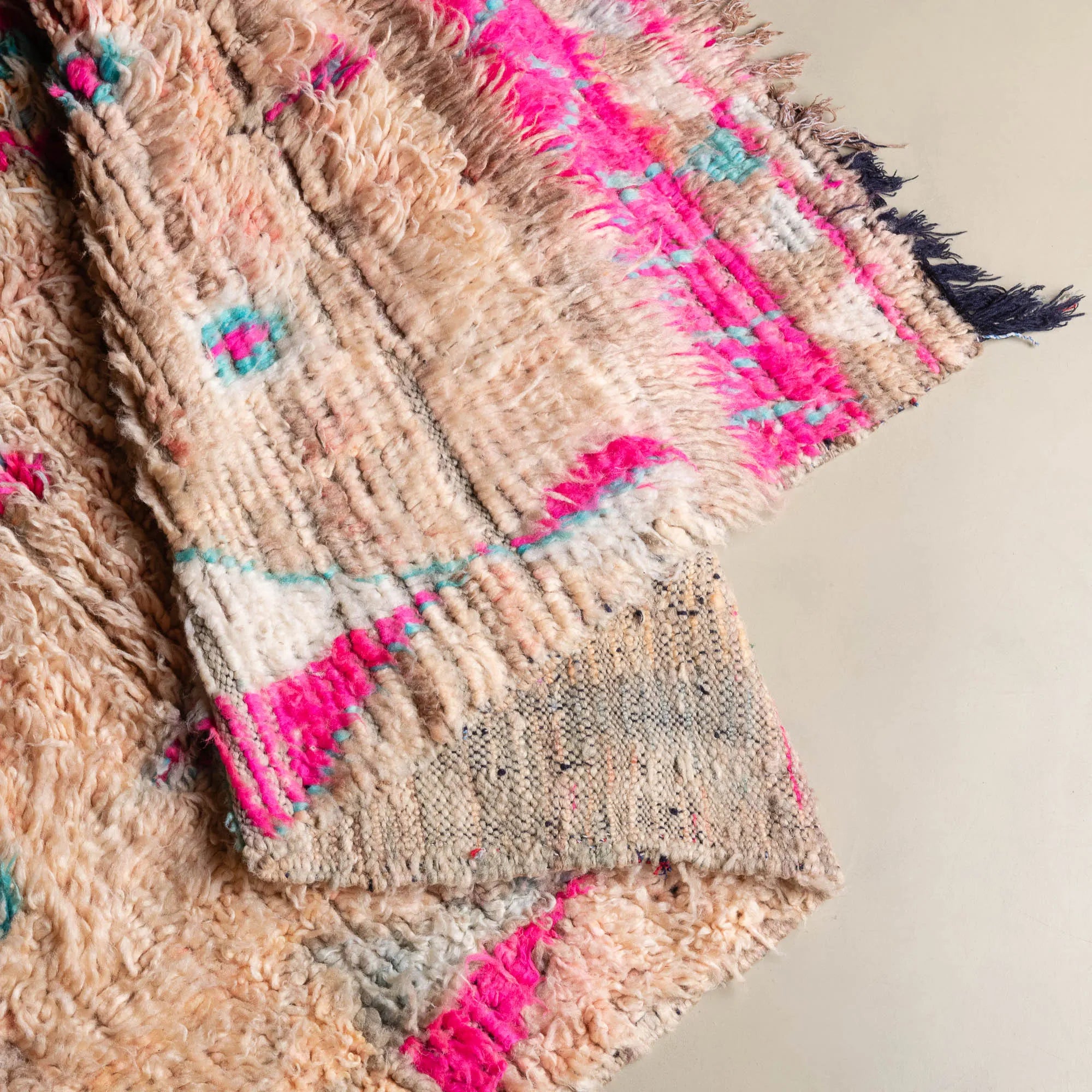 Amine - vintage boujad rug - Benisouk