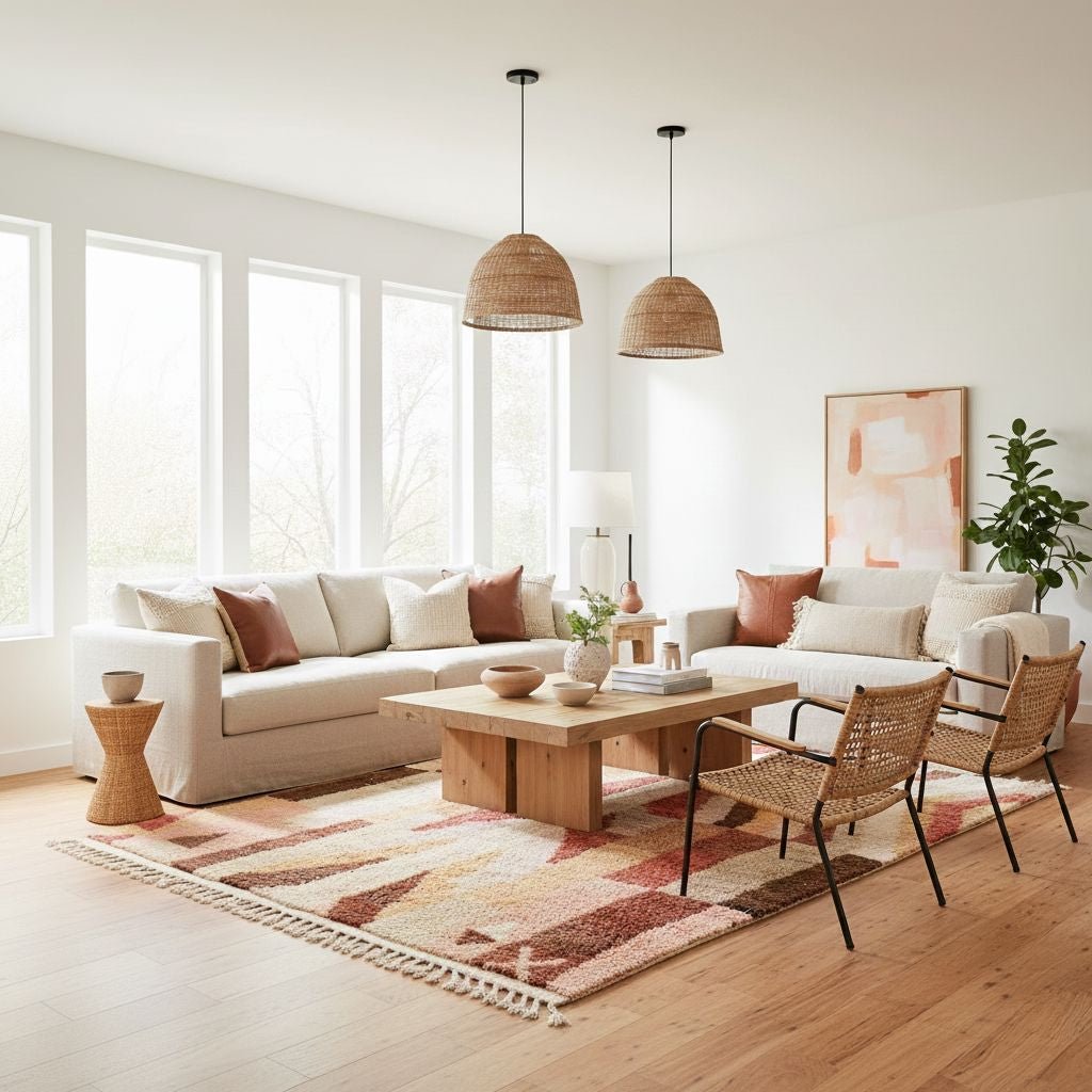 Amira - Shag Moroccan rug - Benisouk