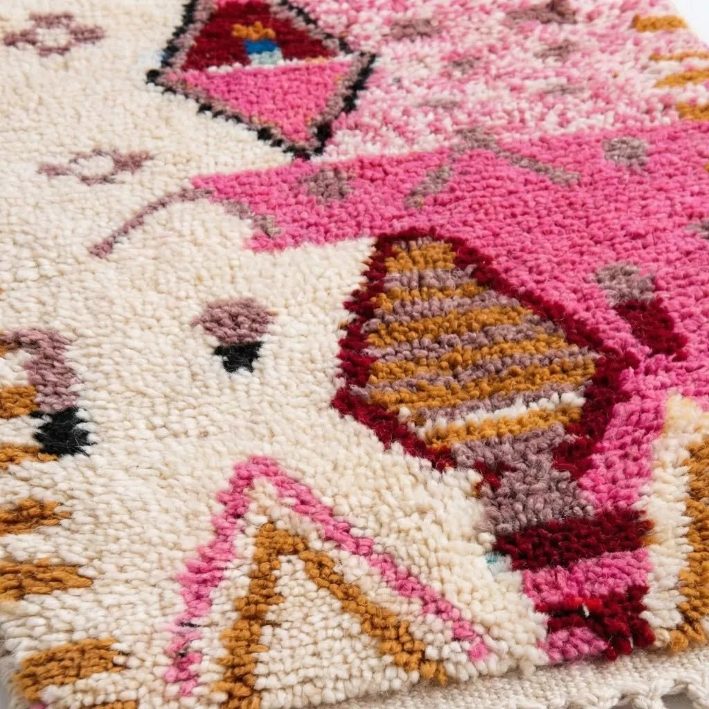 Anass - Shag Moroccan runner rug - Benisouk