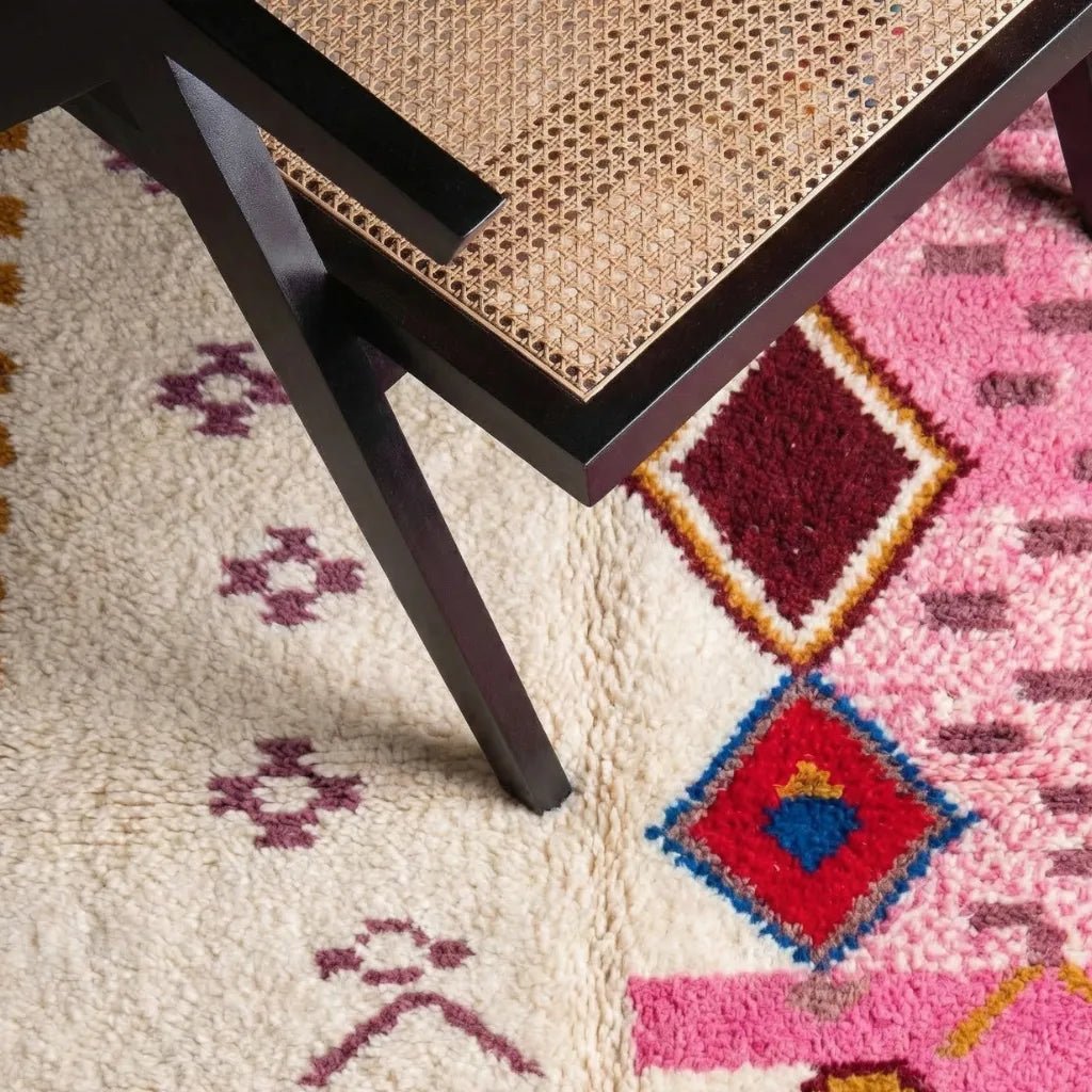 Anass - Shag Moroccan runner rug - Benisouk