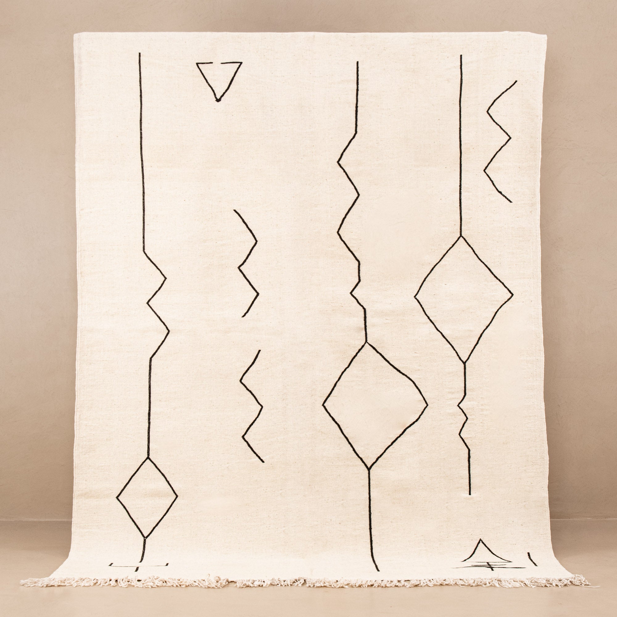 Anir - Flatweave Moroccan rug - Benisouk