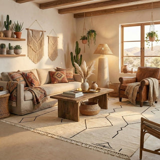 Anir - Flatweave Moroccan rug - Benisouk