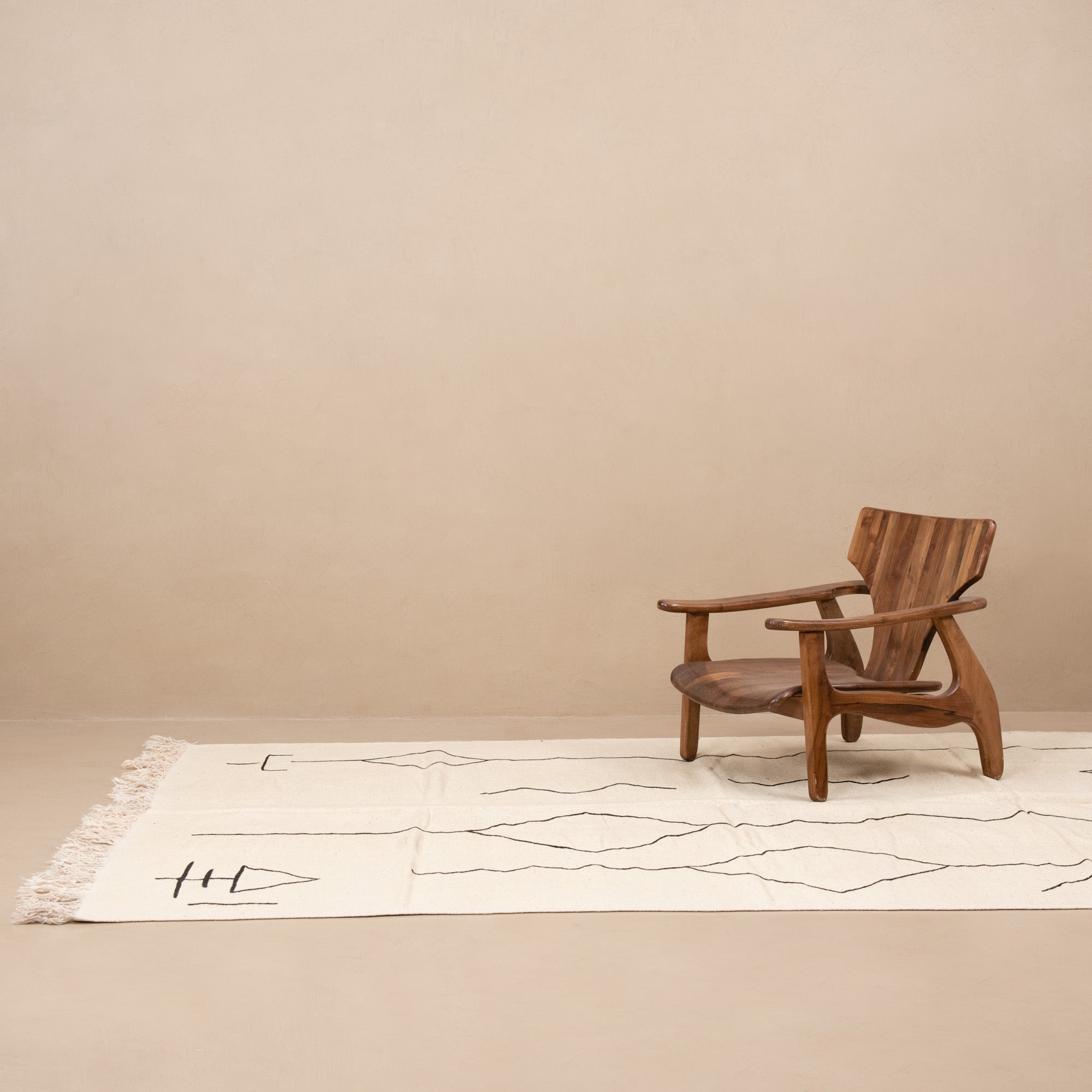 Anir - Flatweave Moroccan rug - Benisouk