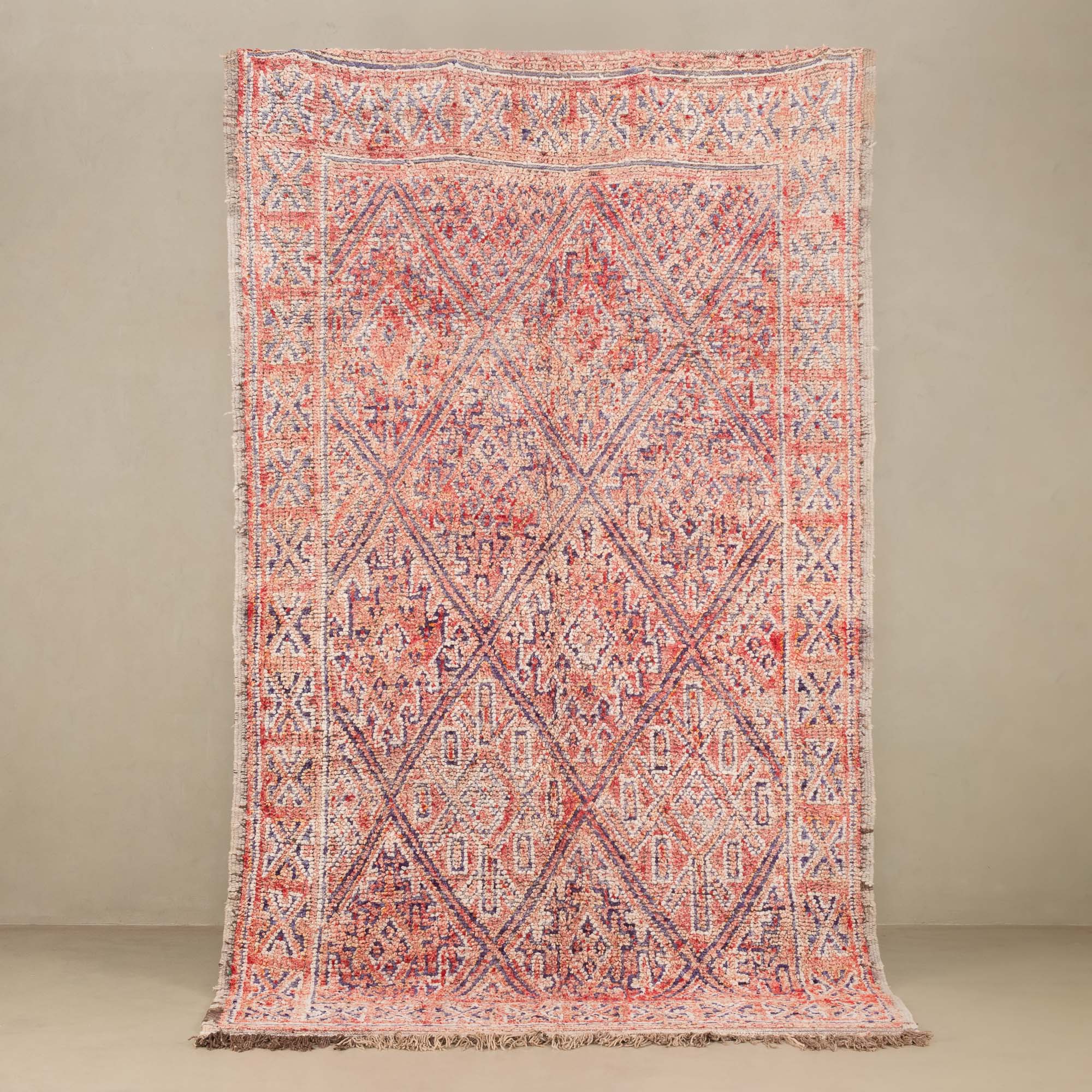 Anna - vintage beni mguild rug - Benisouk