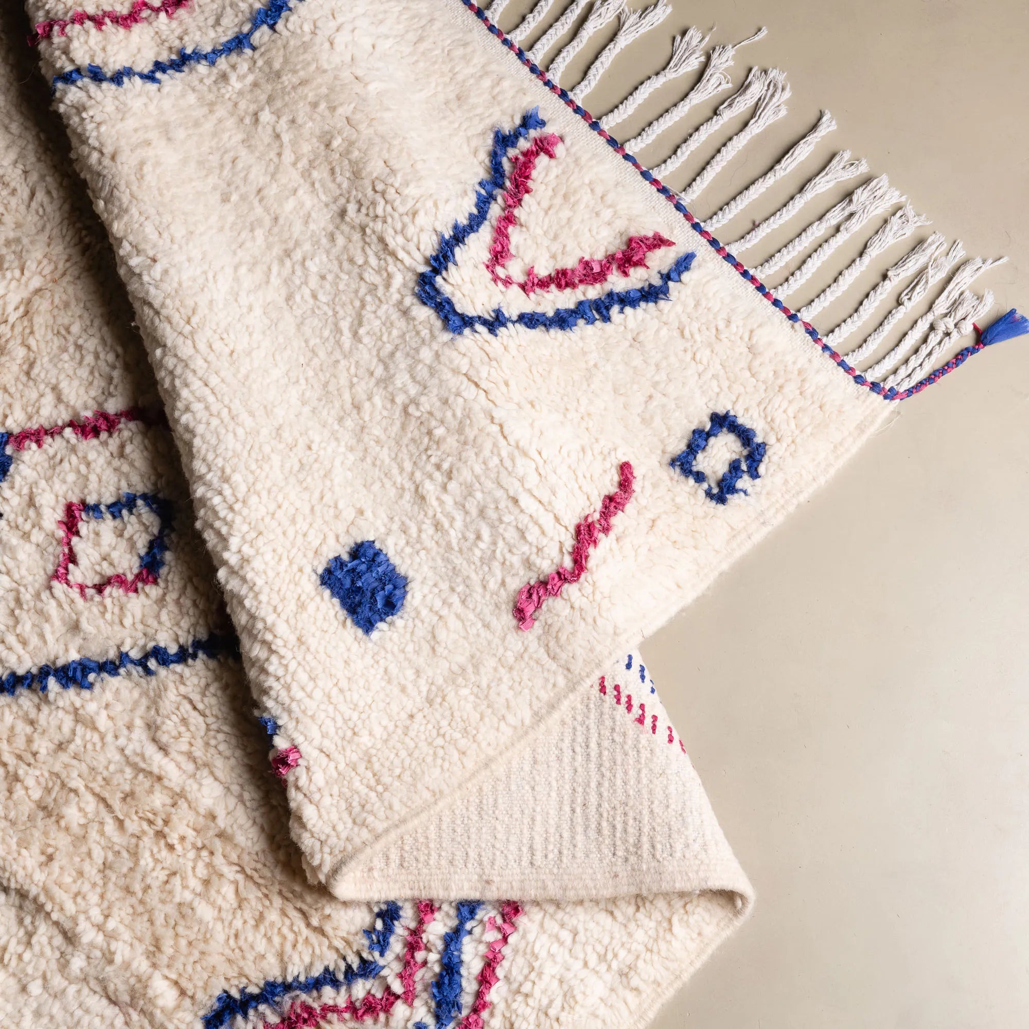 Aouda - Shag Moroccan rug - Benisouk