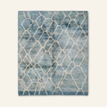 Aquamarine Dreams - Luxury Shag Moroccan Rug