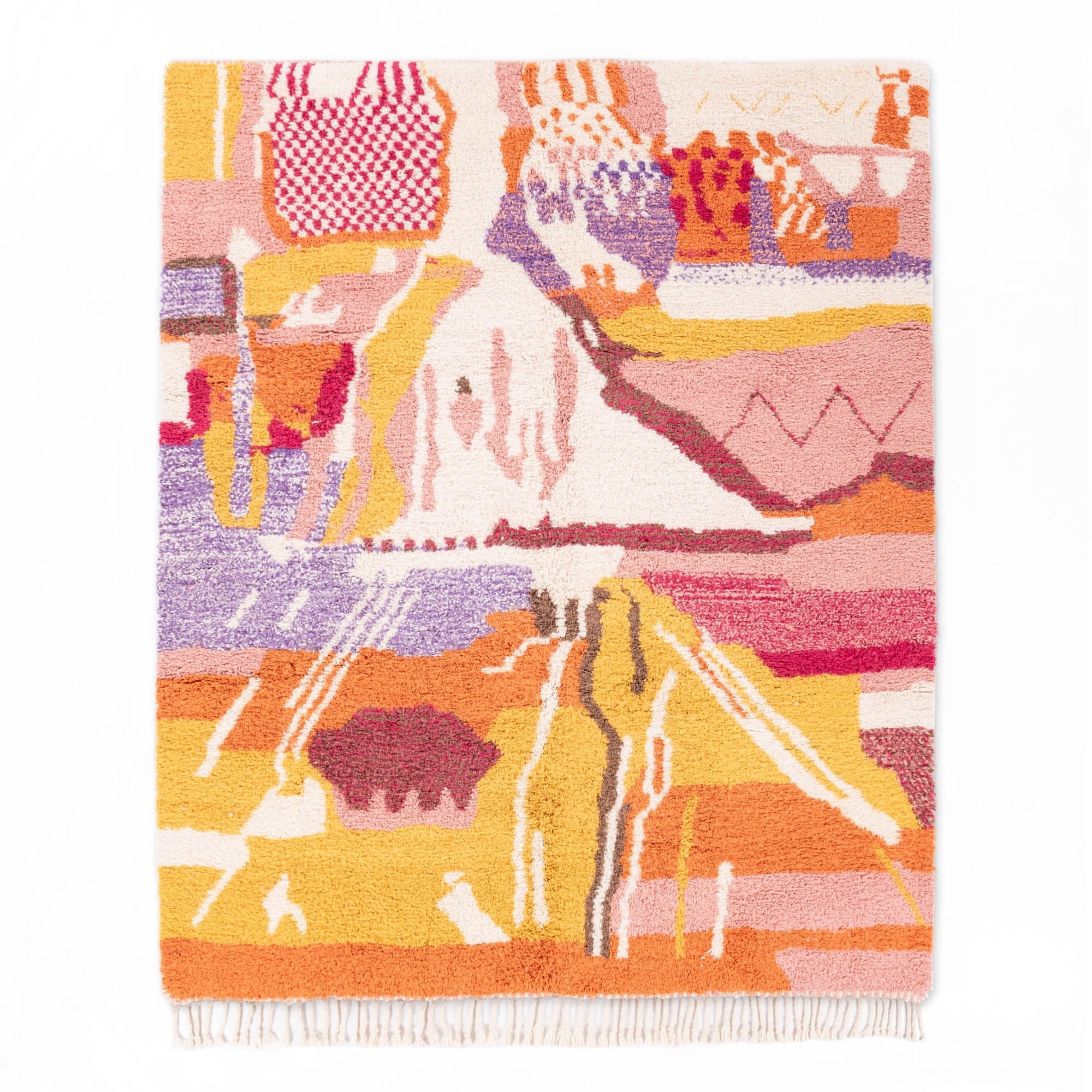 Arinas - Shag Moroccan rug - Benisouk