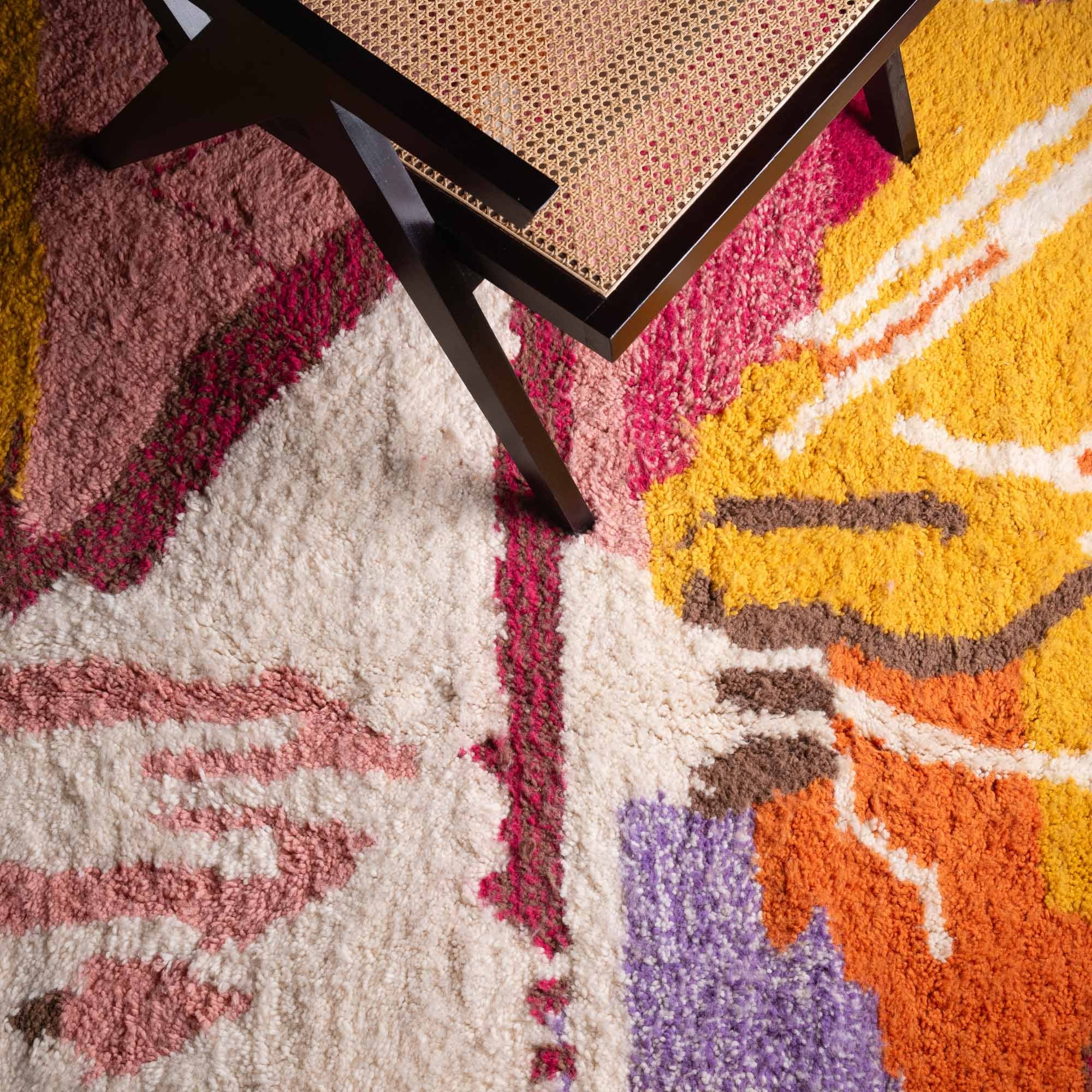 Arinas - Shag Moroccan rug - Benisouk