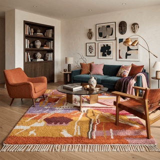 Arinas - Shag Moroccan rug - Benisouk