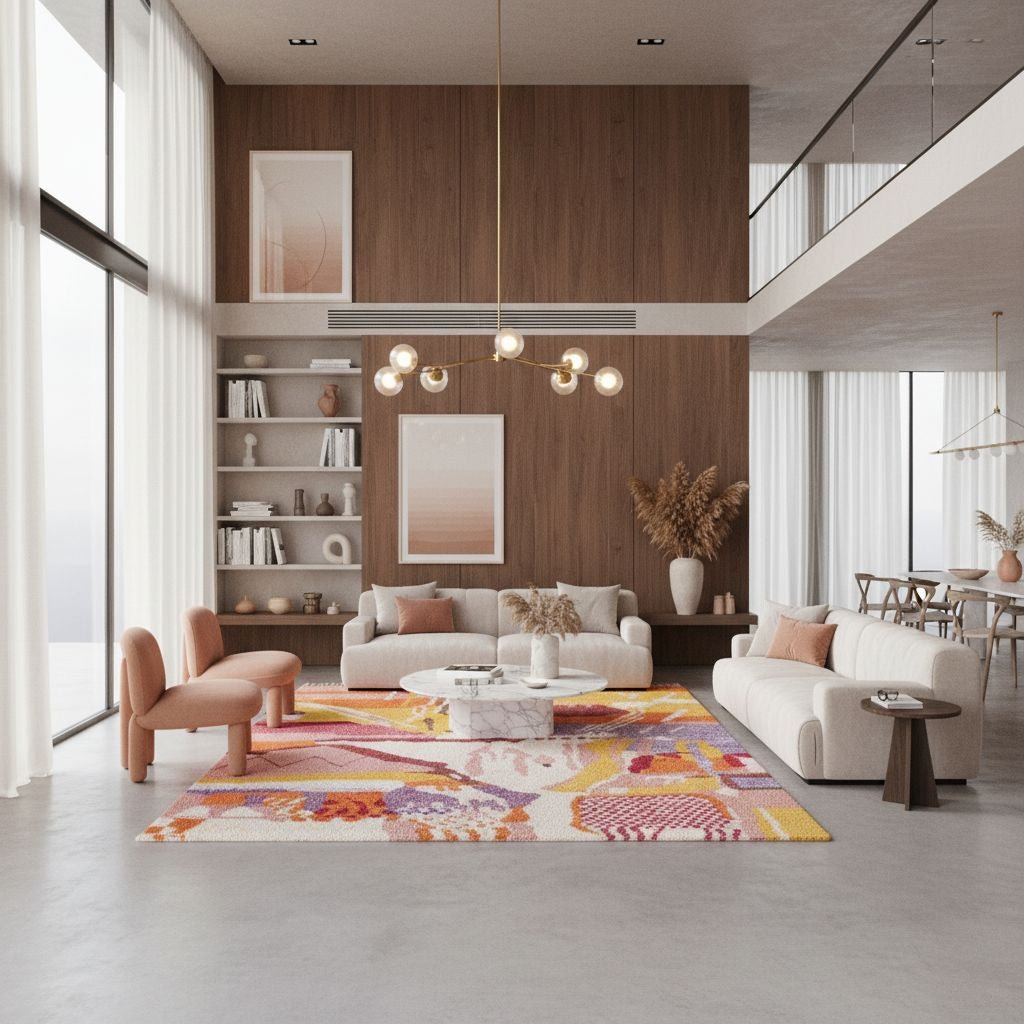 Arinas - Shag Moroccan rug - Benisouk