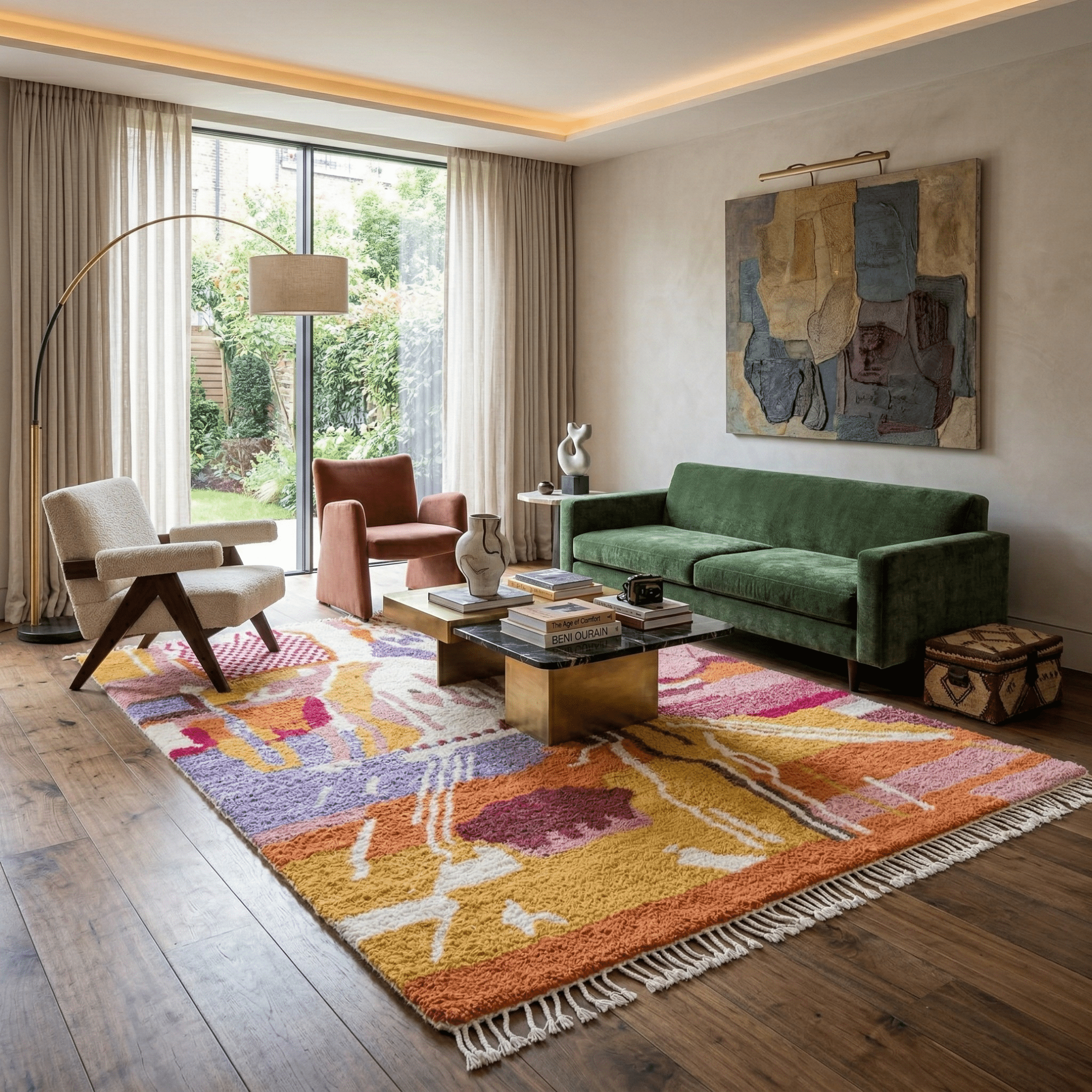Arinas - Shag Moroccan rug - Benisouk