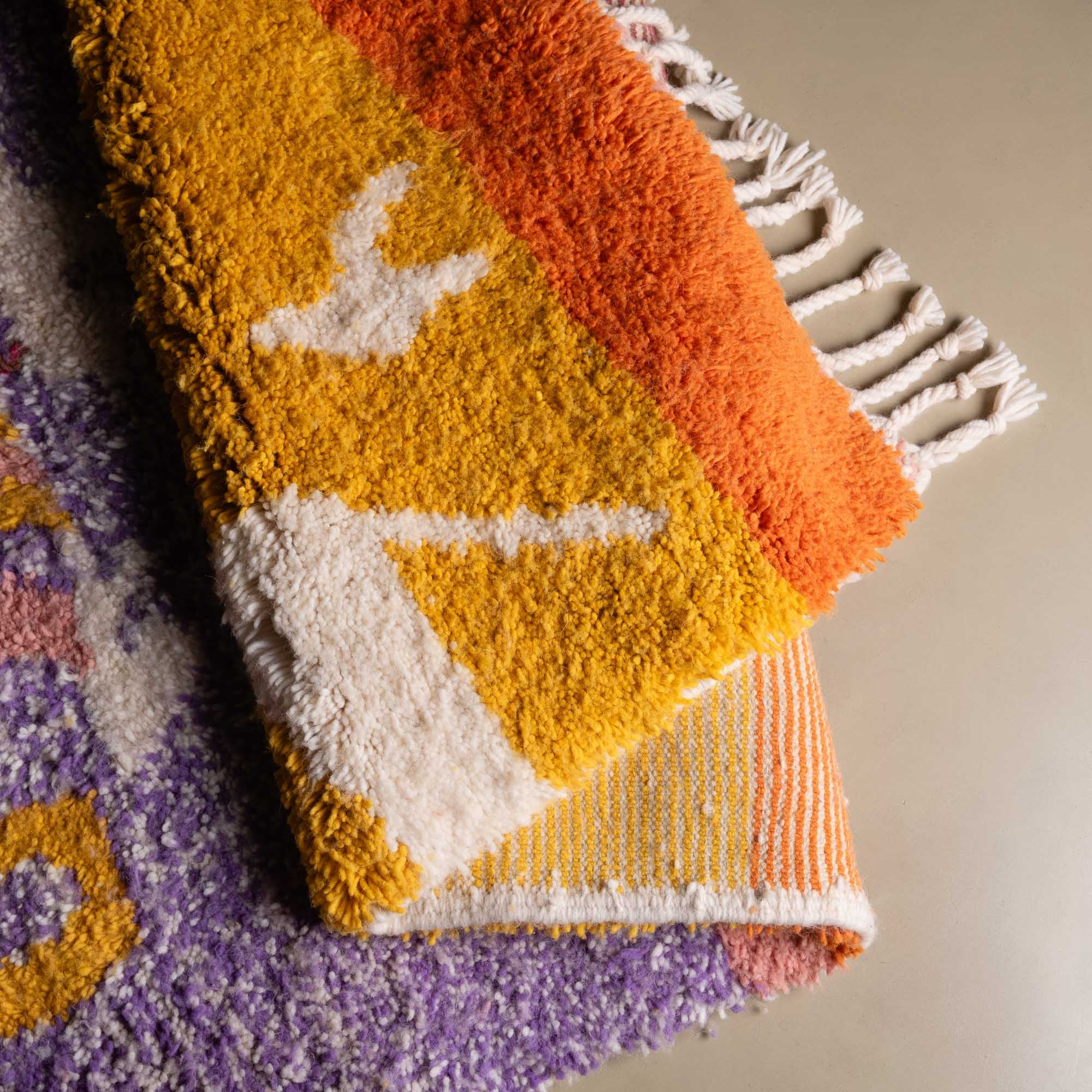 Arinas - Shag Moroccan rug - Benisouk