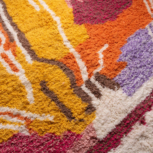 Arinas - Shag Moroccan rug - Benisouk