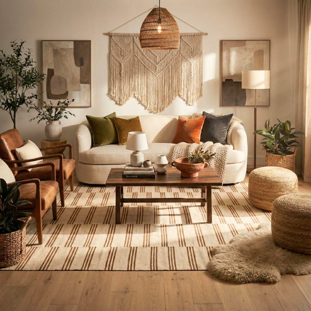 Asafar - Flatweave Moroccan rug - Benisouk