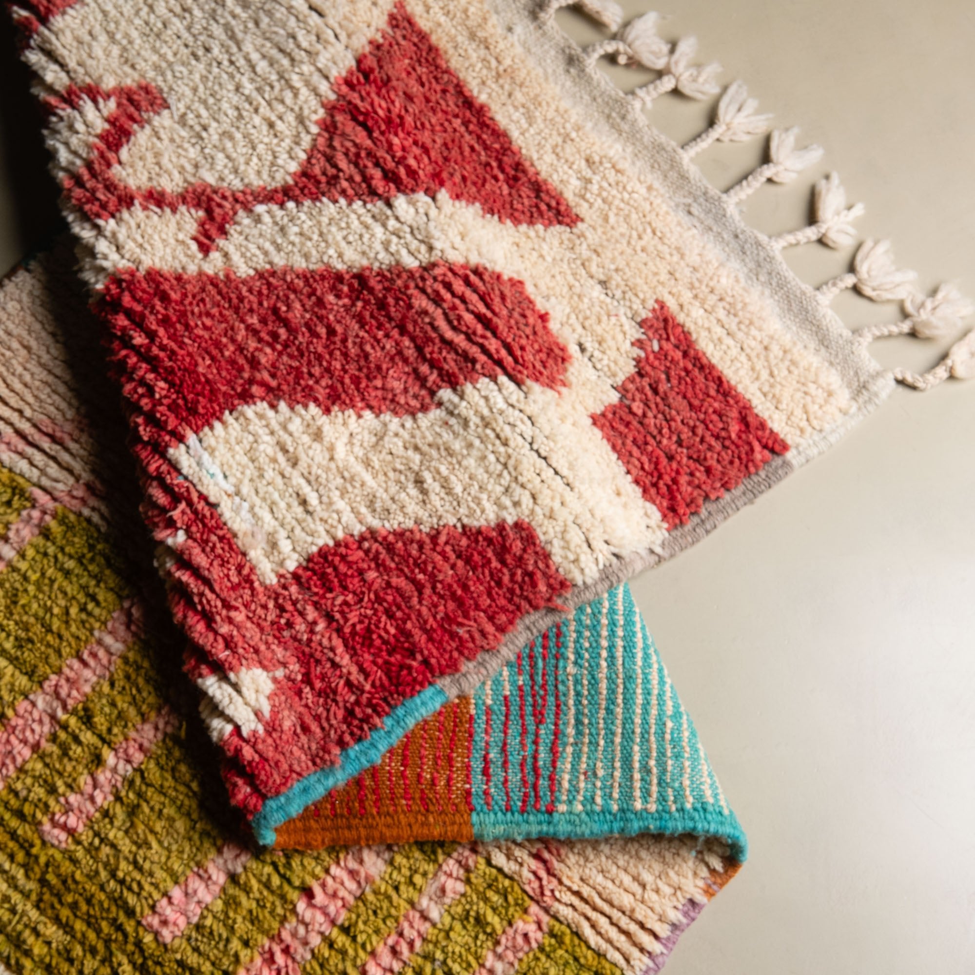 Asma - vintage boujad rug - Benisouk