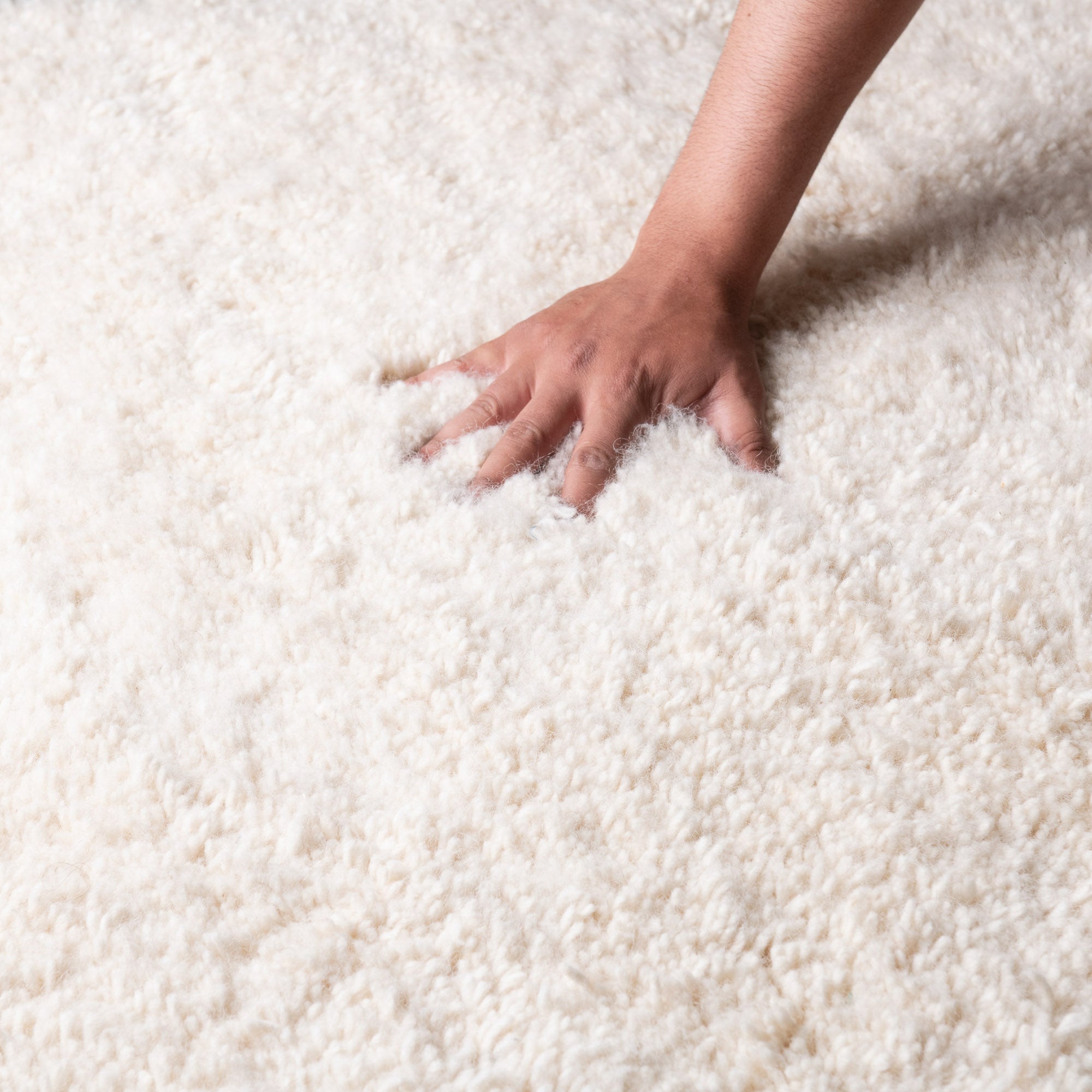 Assia - Shag Moroccan rug - Benisouk