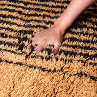 Astral Tango - Luxury Shag Moroccan Rug - Benisouk