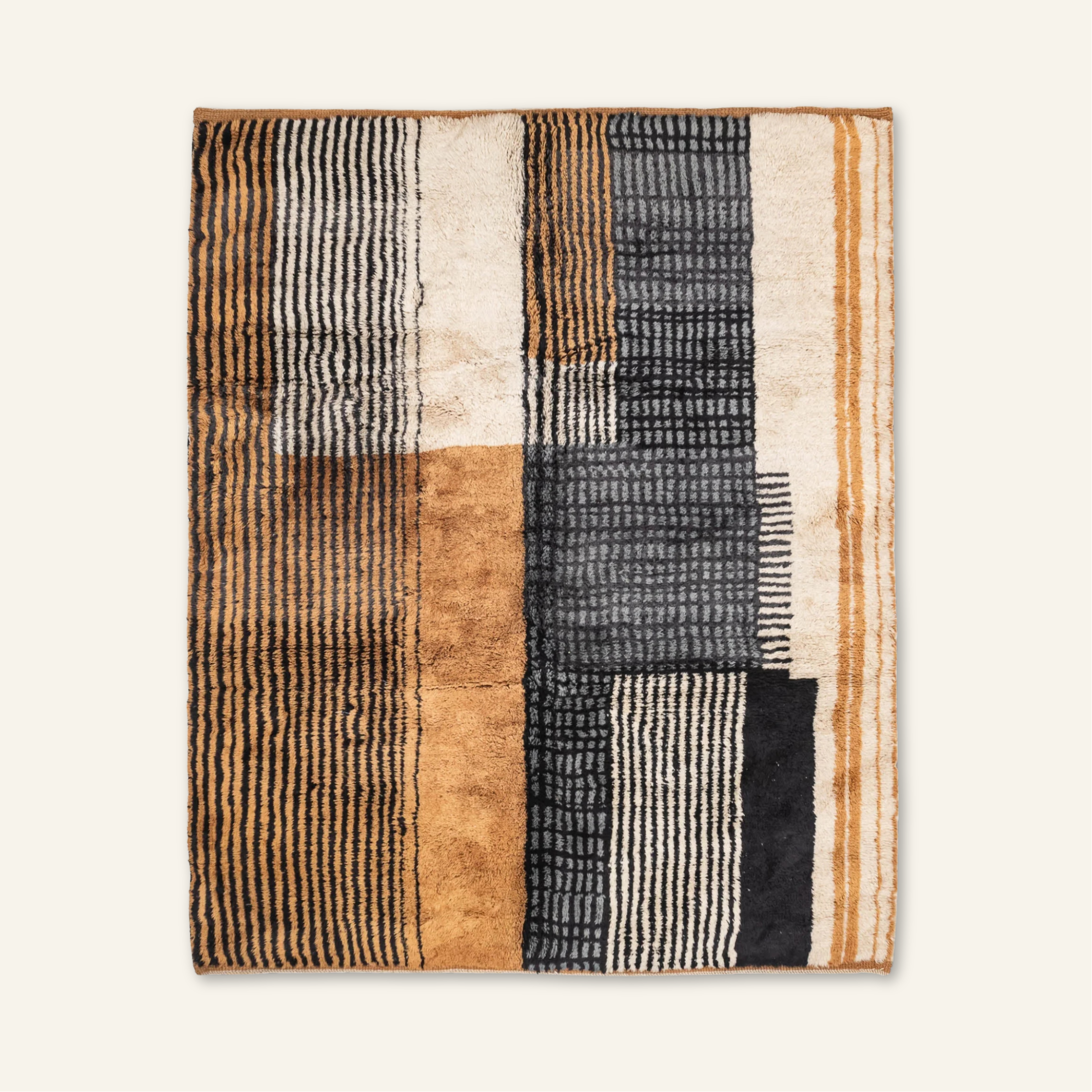 Astral Tango - Luxury Shag Moroccan Rug