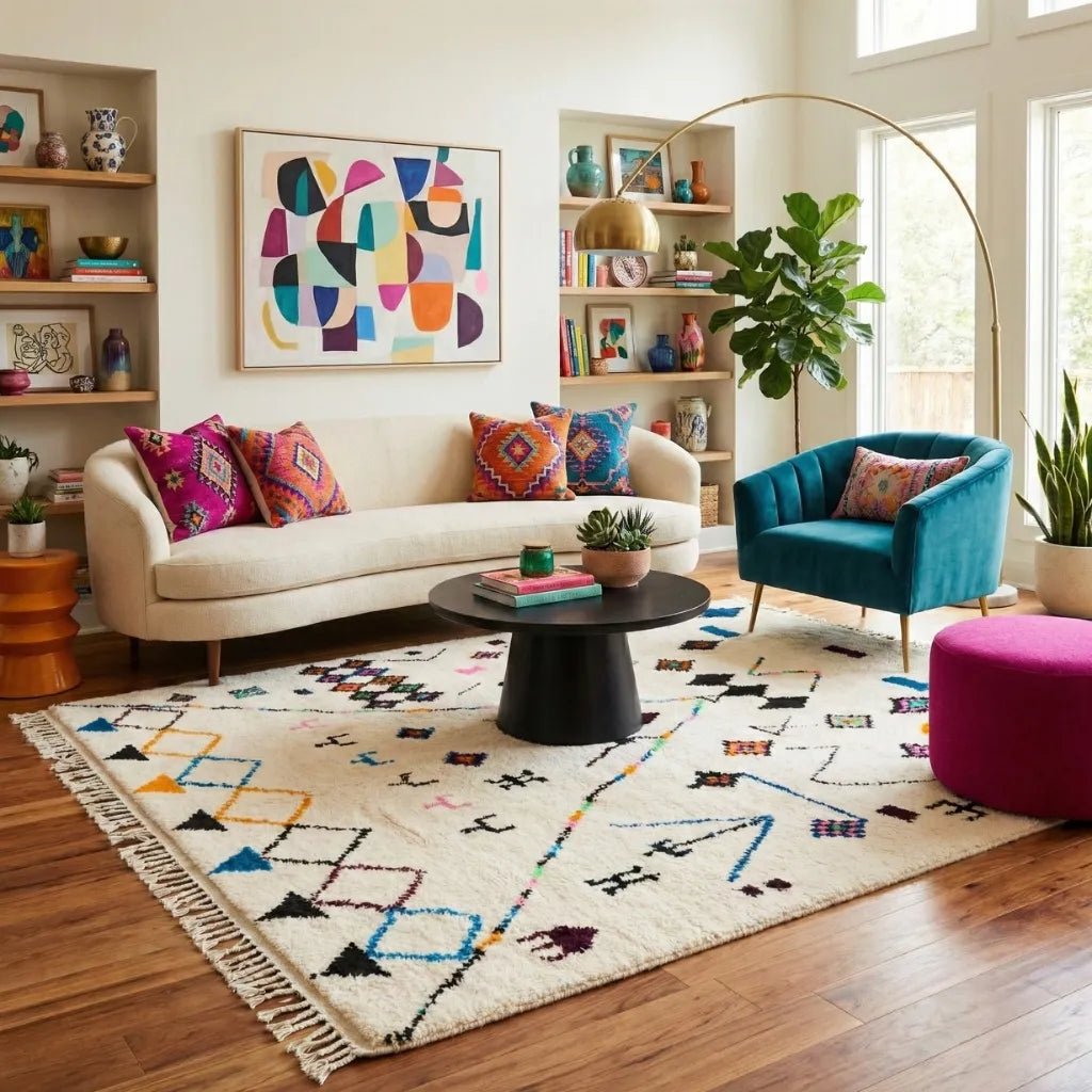Atar - Shag Moroccan rug - Benisouk