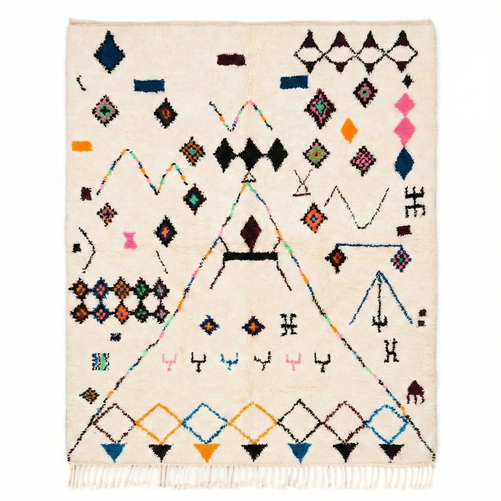 Atar - Shag Moroccan rug - Benisouk